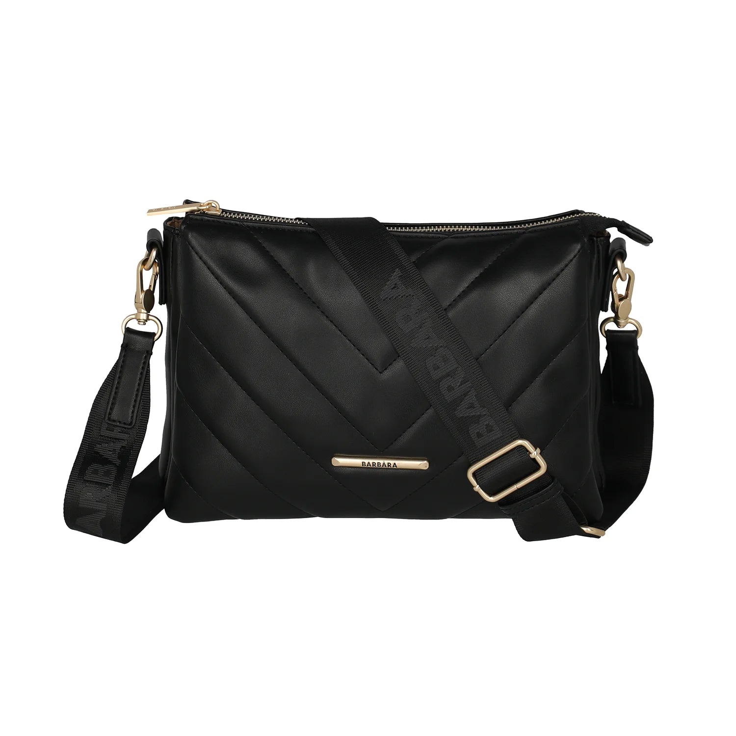 BARBARA & travelite Cozy Crossbody Bag Trio 27 cm - Sand
