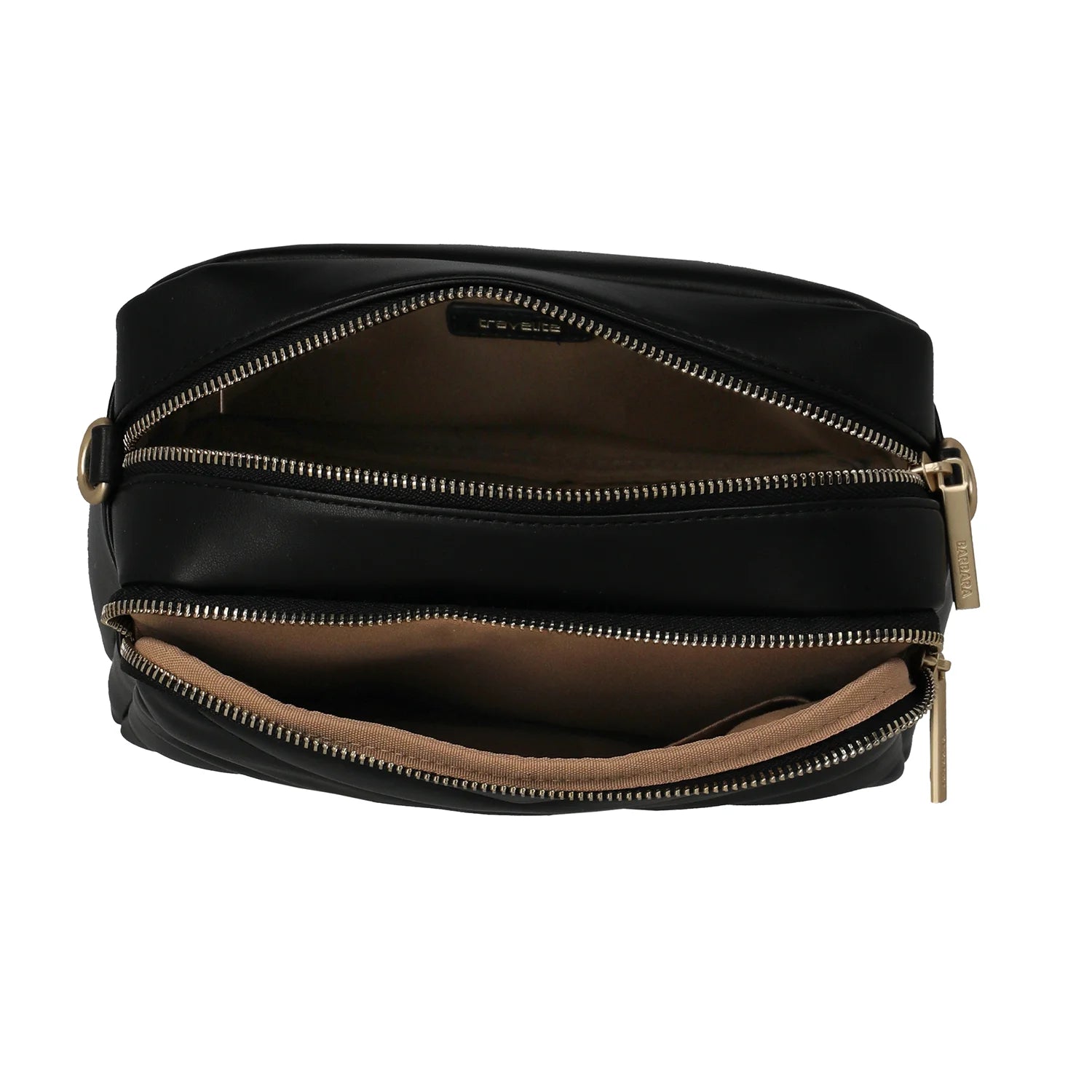 BARBARA & travelite Cozy Crossbody Bag 22 cm - Sand