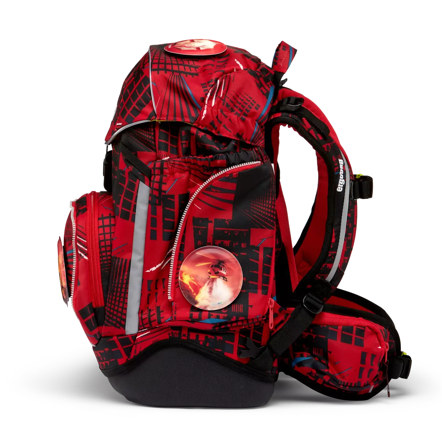 Ergobag Pack 6-piece school backpack set 40 cm (2023) - Alarmbärreitschaft