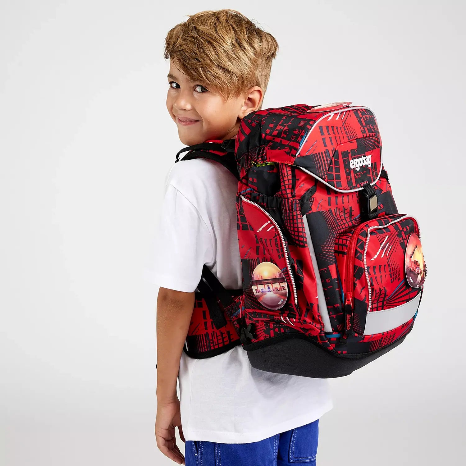 Ergobag Pack 6-piece school backpack set 40 cm (2023) - Alarmbärreitschaft