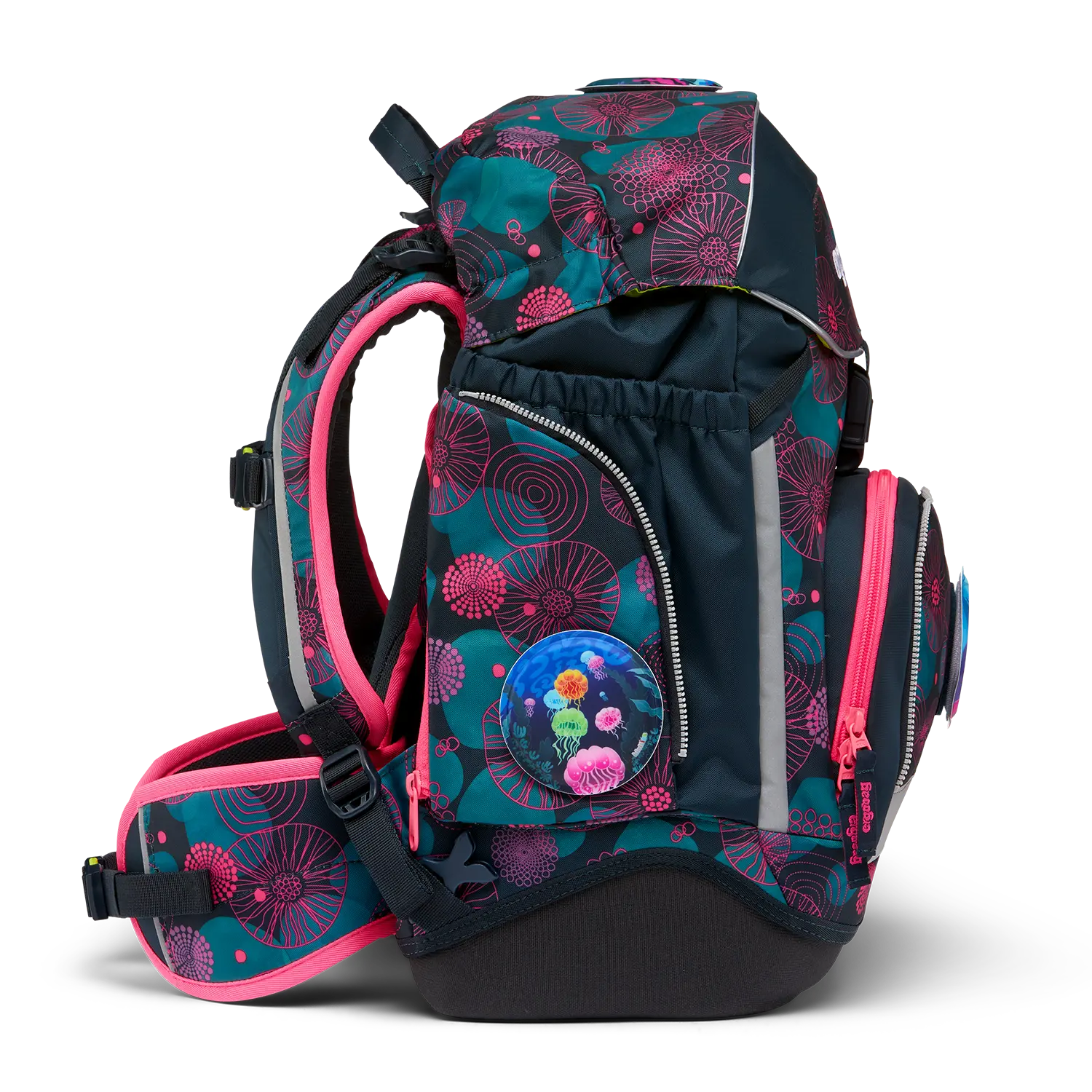 Ergobag Pack 6-piece school backpack set 40 cm (2024) - Coral Bear