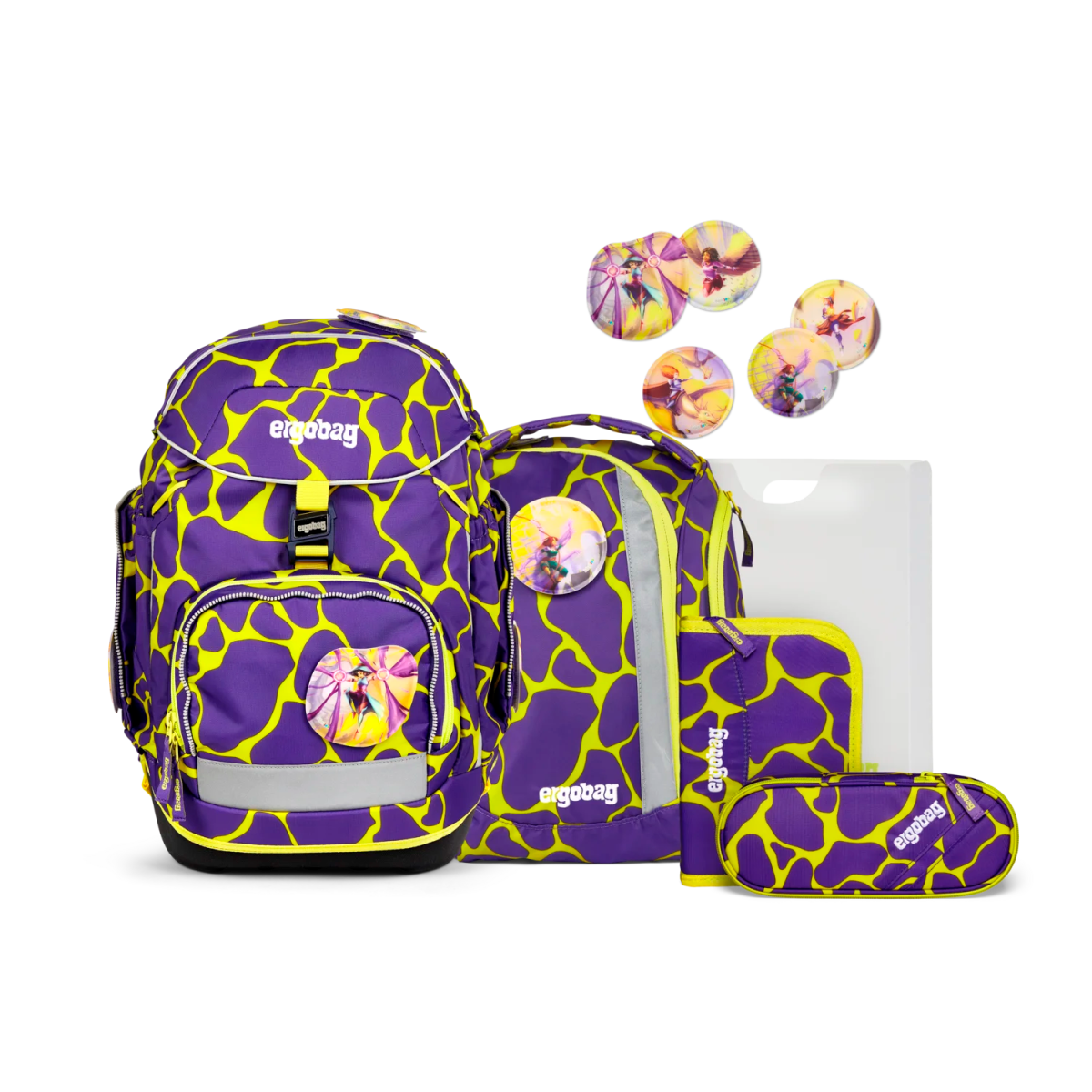 Ergobag Pack 6 - teiliges Schulrucksack - Set 40 cm - SuBärkraft Ergobag - koffer - direkt.de