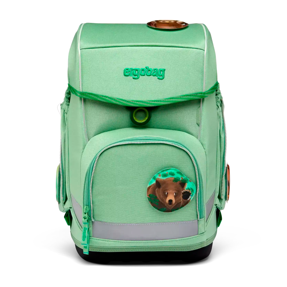 Ergobag Cubo 5 - teiliges Schulrucksack - Set 40 cm - WaldBärwohner Ergobag - koffer - direkt.de