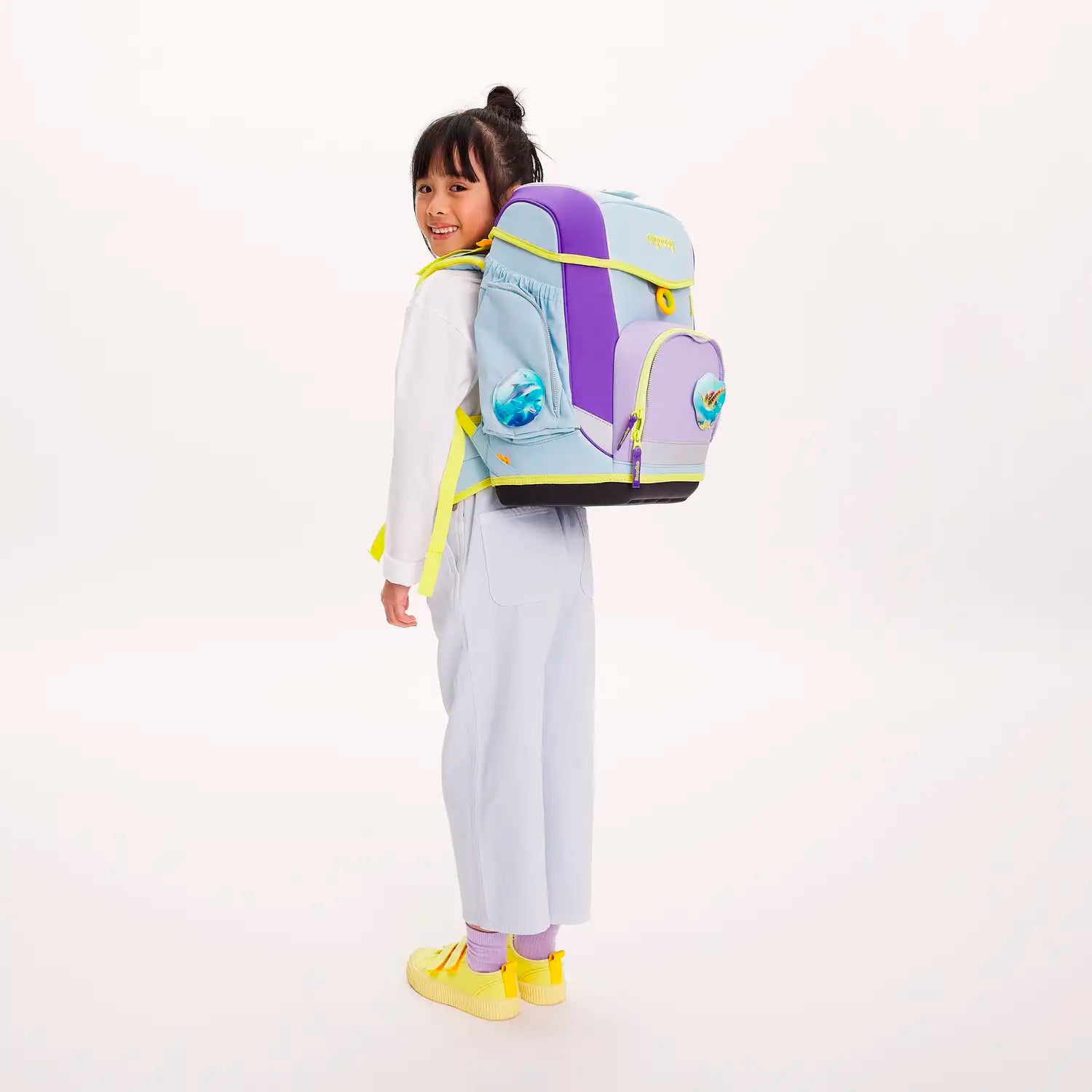 Ergobag Cubo 5 - teiliges Schulrucksack - Set 40 cm - Tauchbär Ergobag - koffer - direkt.de