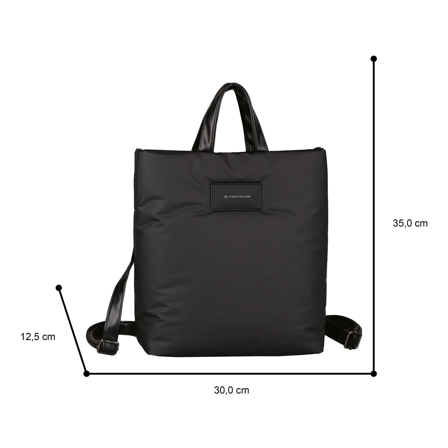 Tom Tailor Patti Backpack M 35 cm - Black