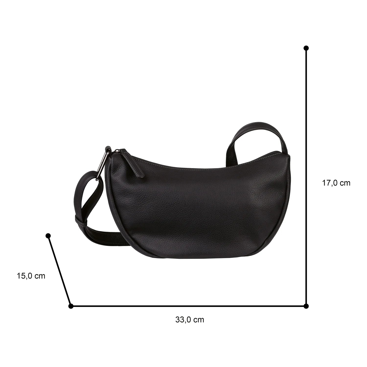 Tom Tailor Belina Cross Bag M 33 cm - Black