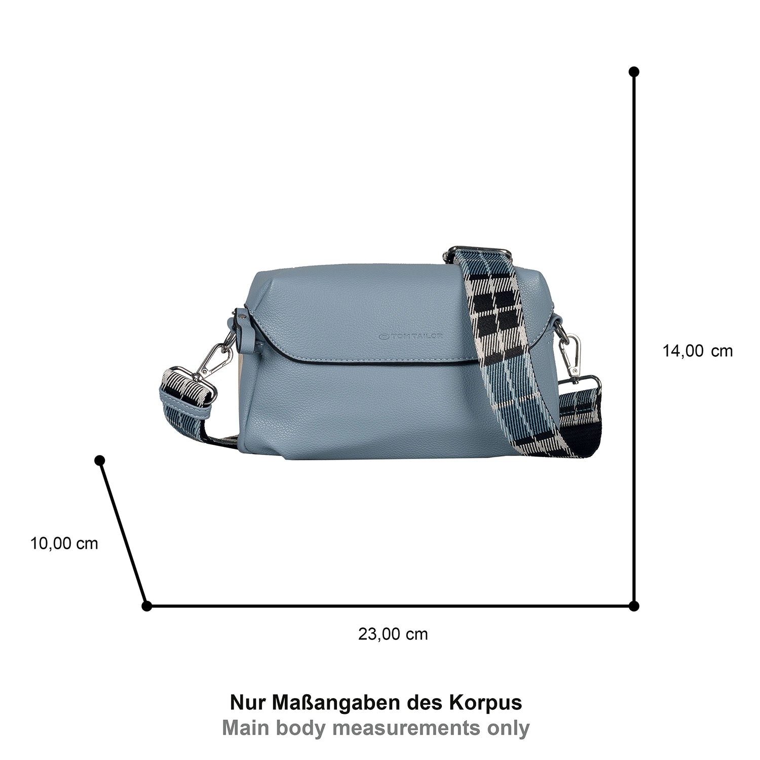Tom Tailor Chrissi Camera Bag 22 cm - Beige