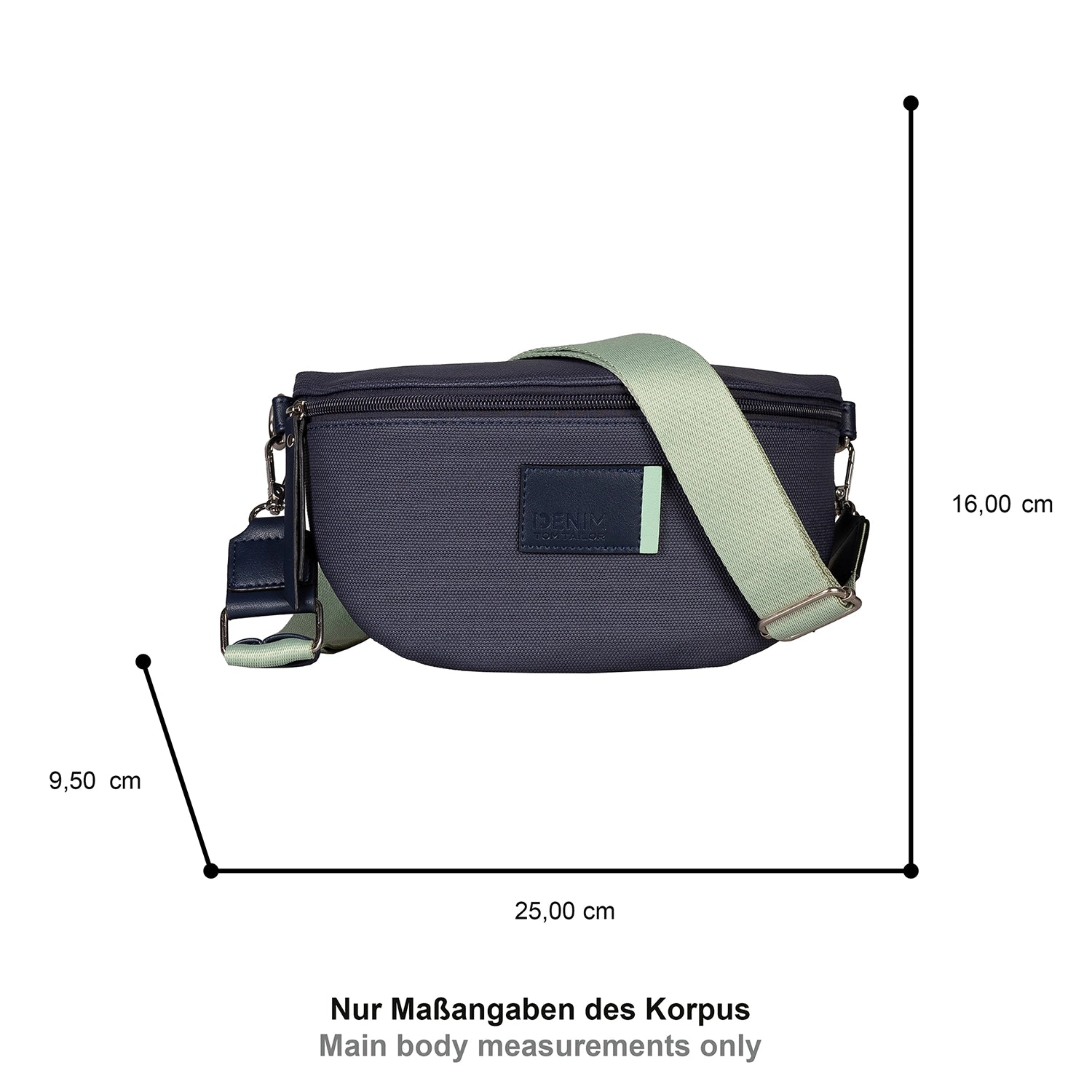 Tom Tailor Denim Rosie Canvas Belt Bag 25 cm - Beige