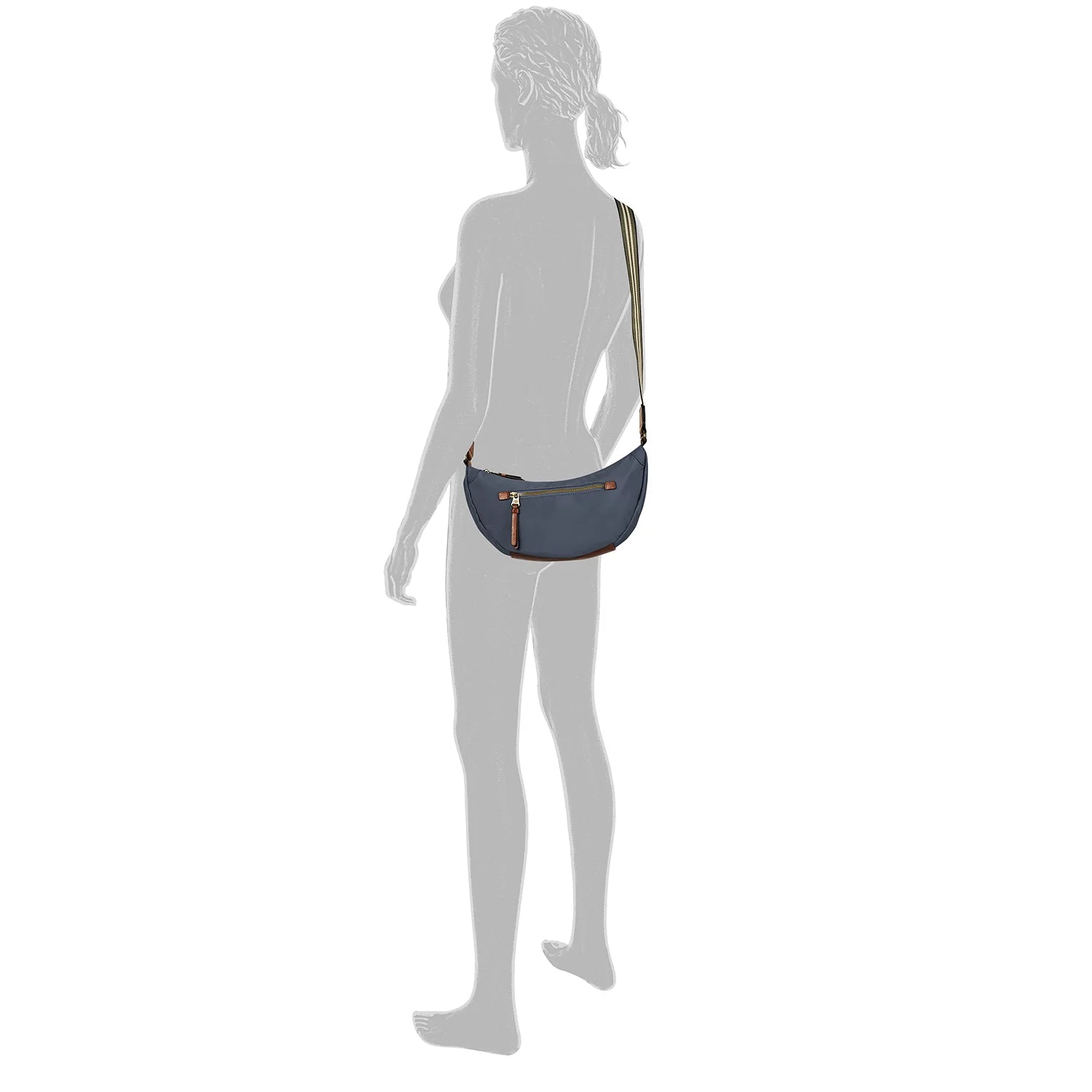 Camel Active Bari Banana Bag 33 cm - Dark Blue