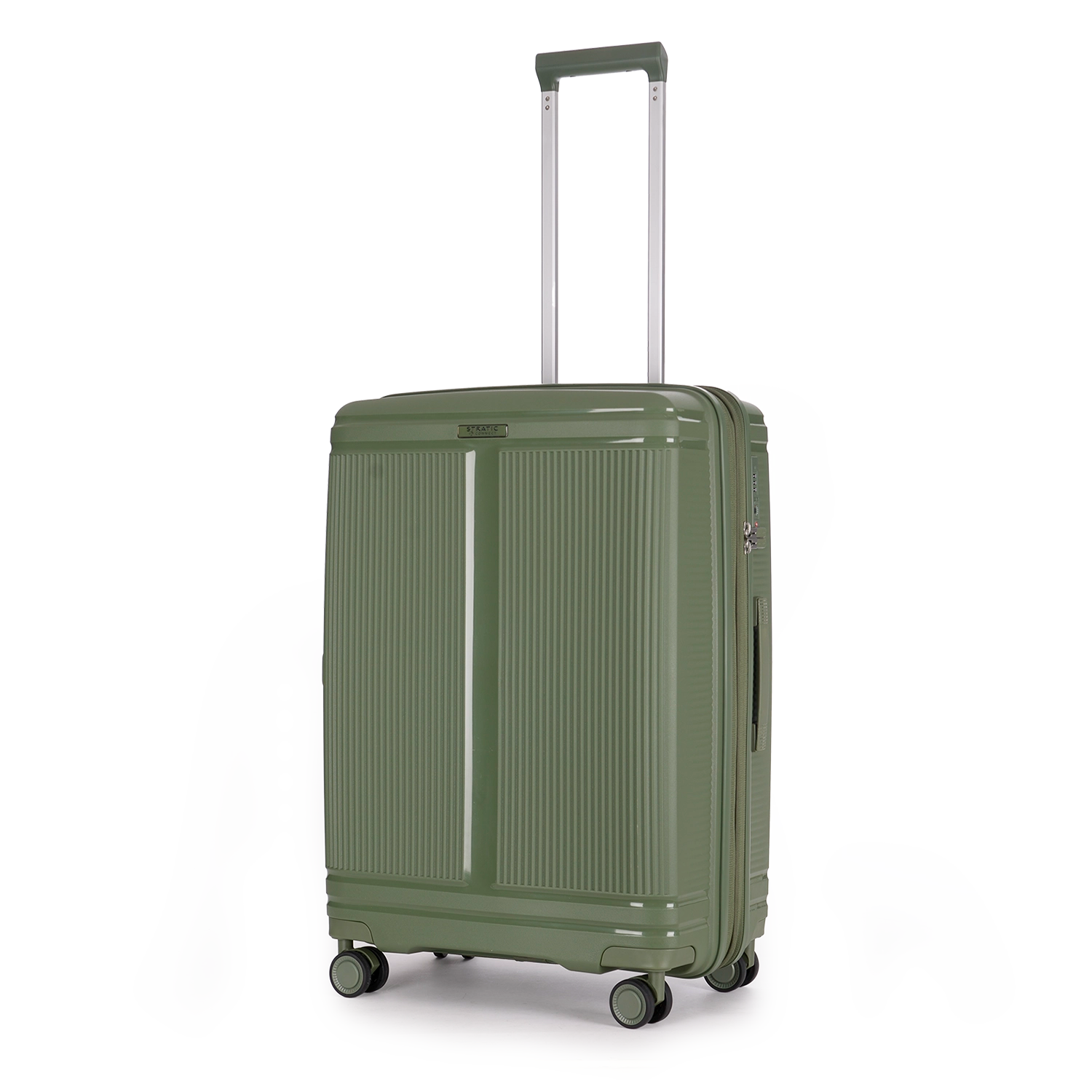 Stratic Straw T 4-wheel trolley M 67 cm - olive