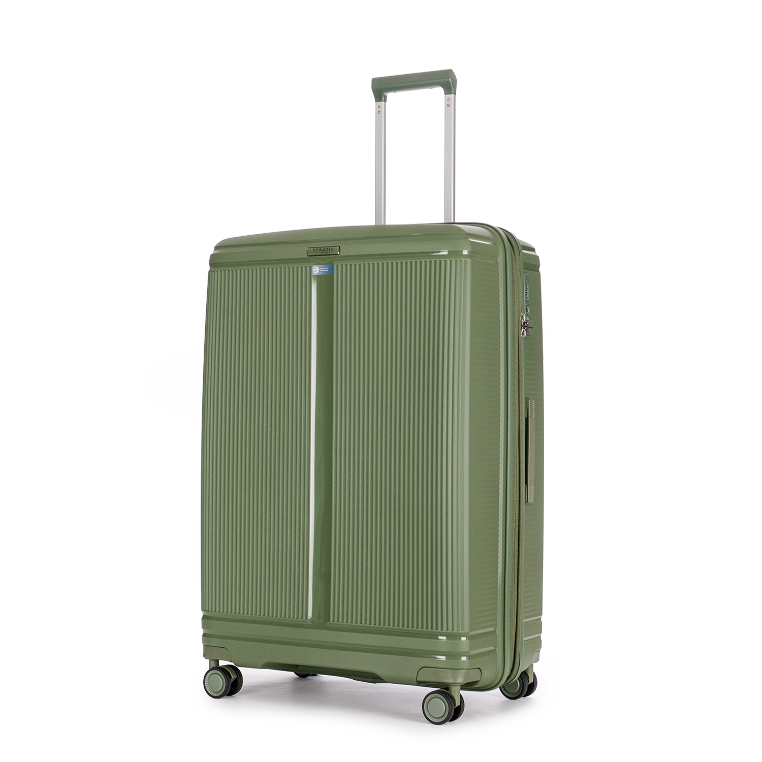 Stratic Straw T 4-wheel trolley L 76 cm - olive