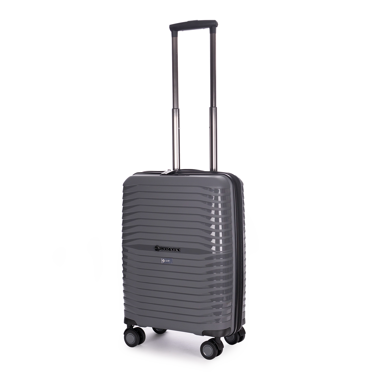Stratic Bright + 4-Rollen Trolley S 56 cm - Grey