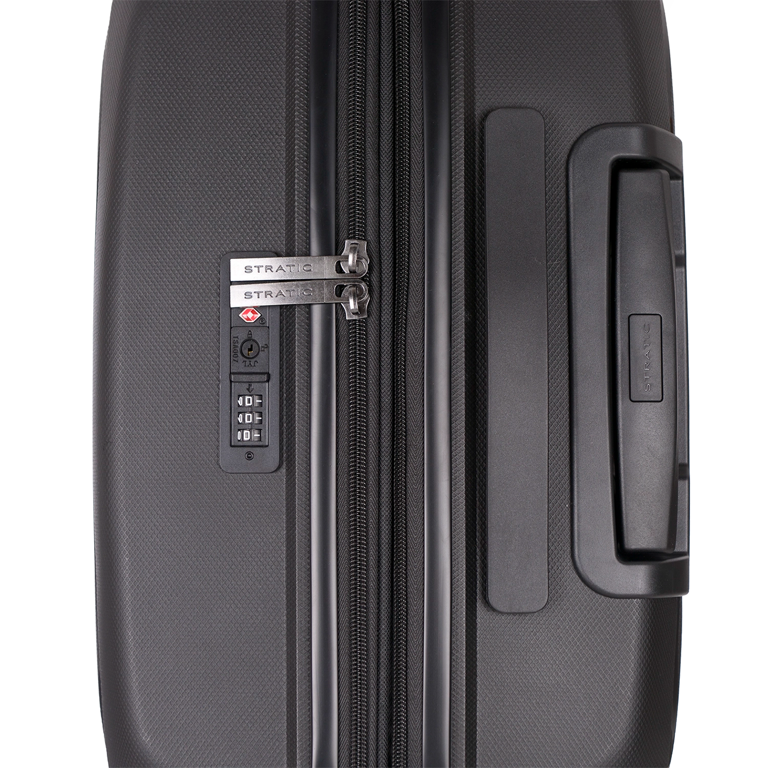 Stratic Bright + 4-Rollen Trolley M 66 cm - Black