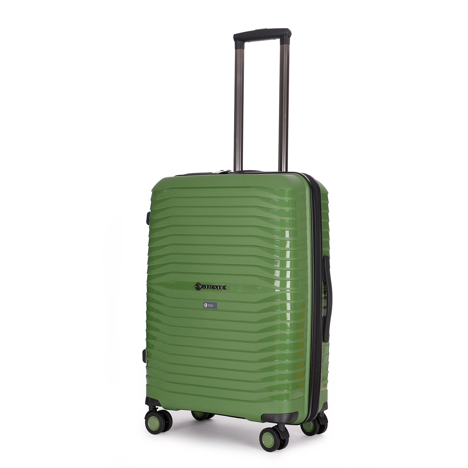 Stratic Bright + 4-Rollen Trolley M 66 cm - Olive
