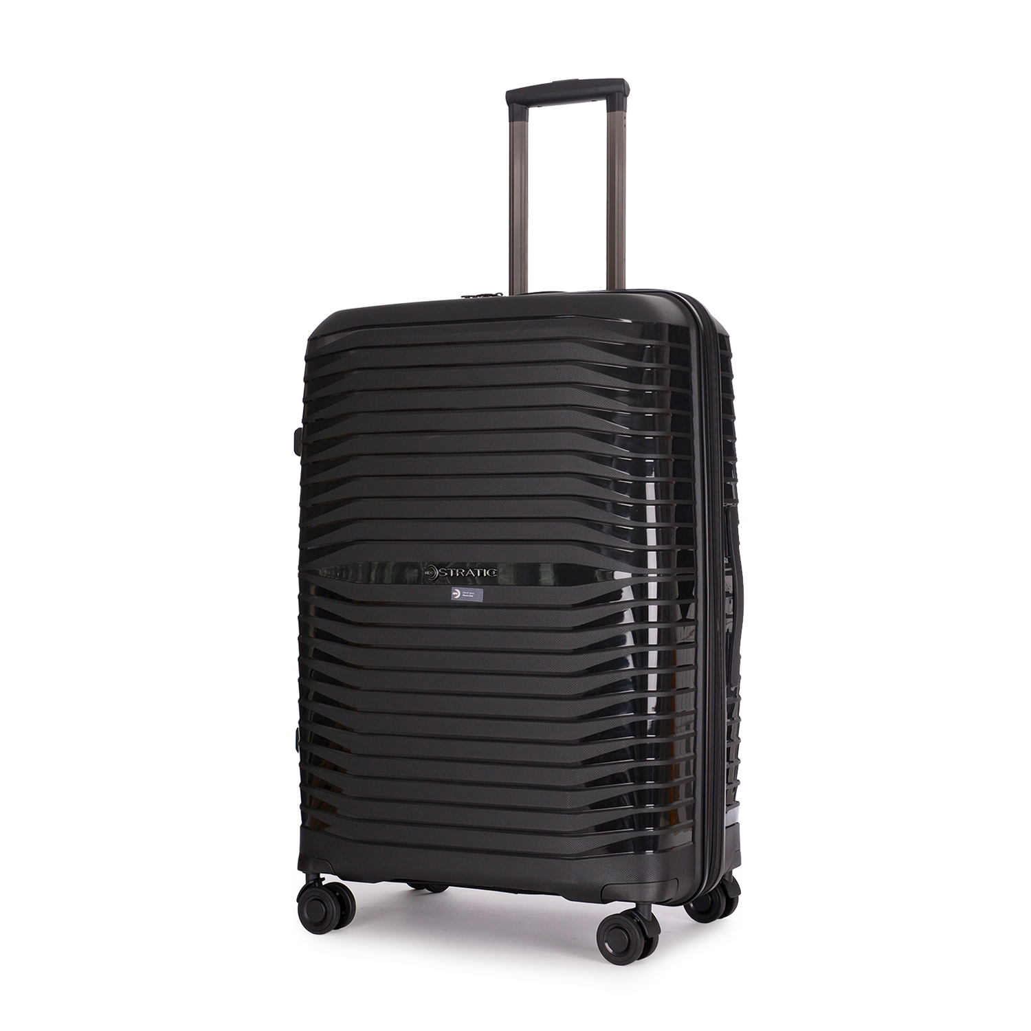 Stratic Bright + 4-Rollen Trolley L 76 cm - Black