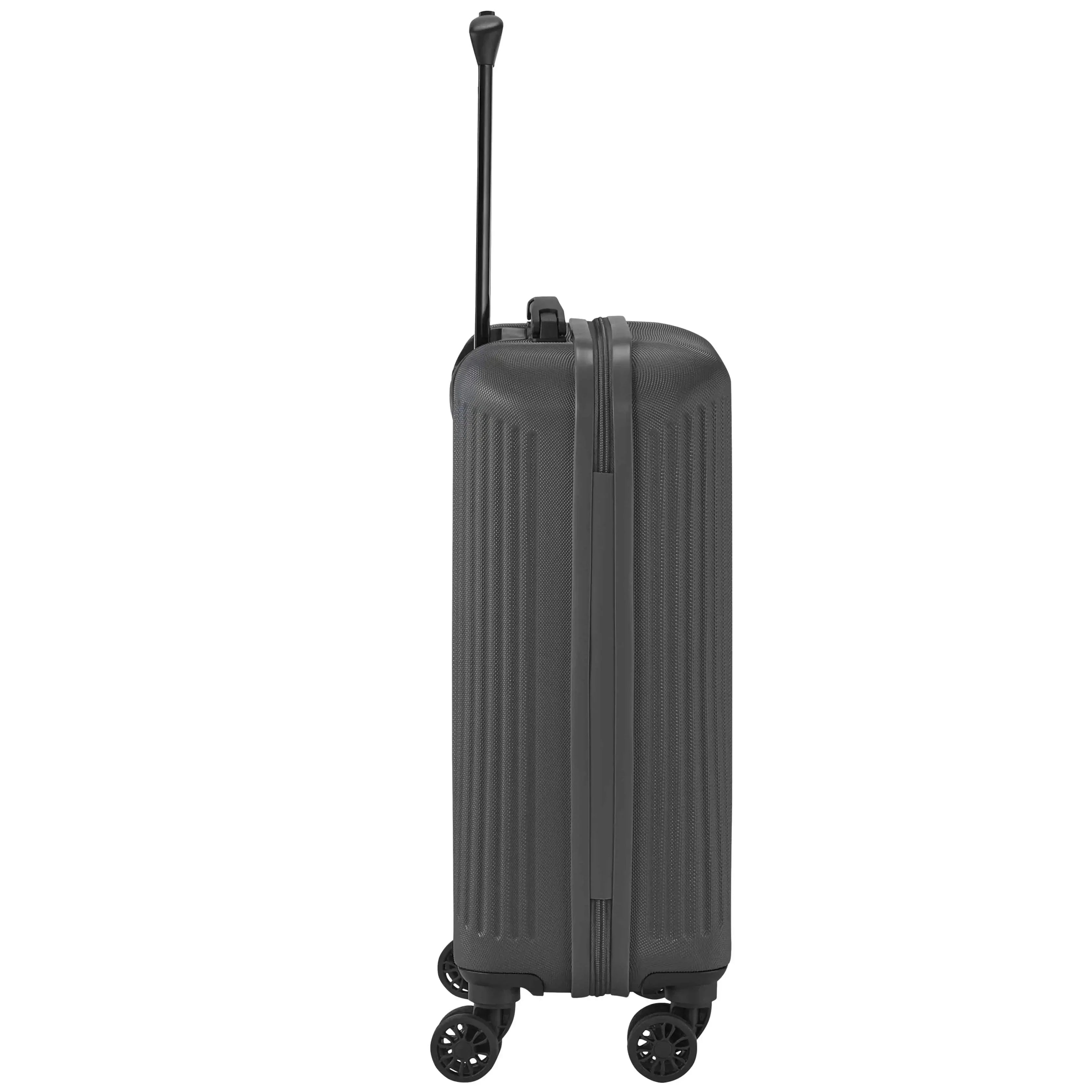 Travelite Bali 4-Rollen Trolley 55 cm - Weiss/Cognac