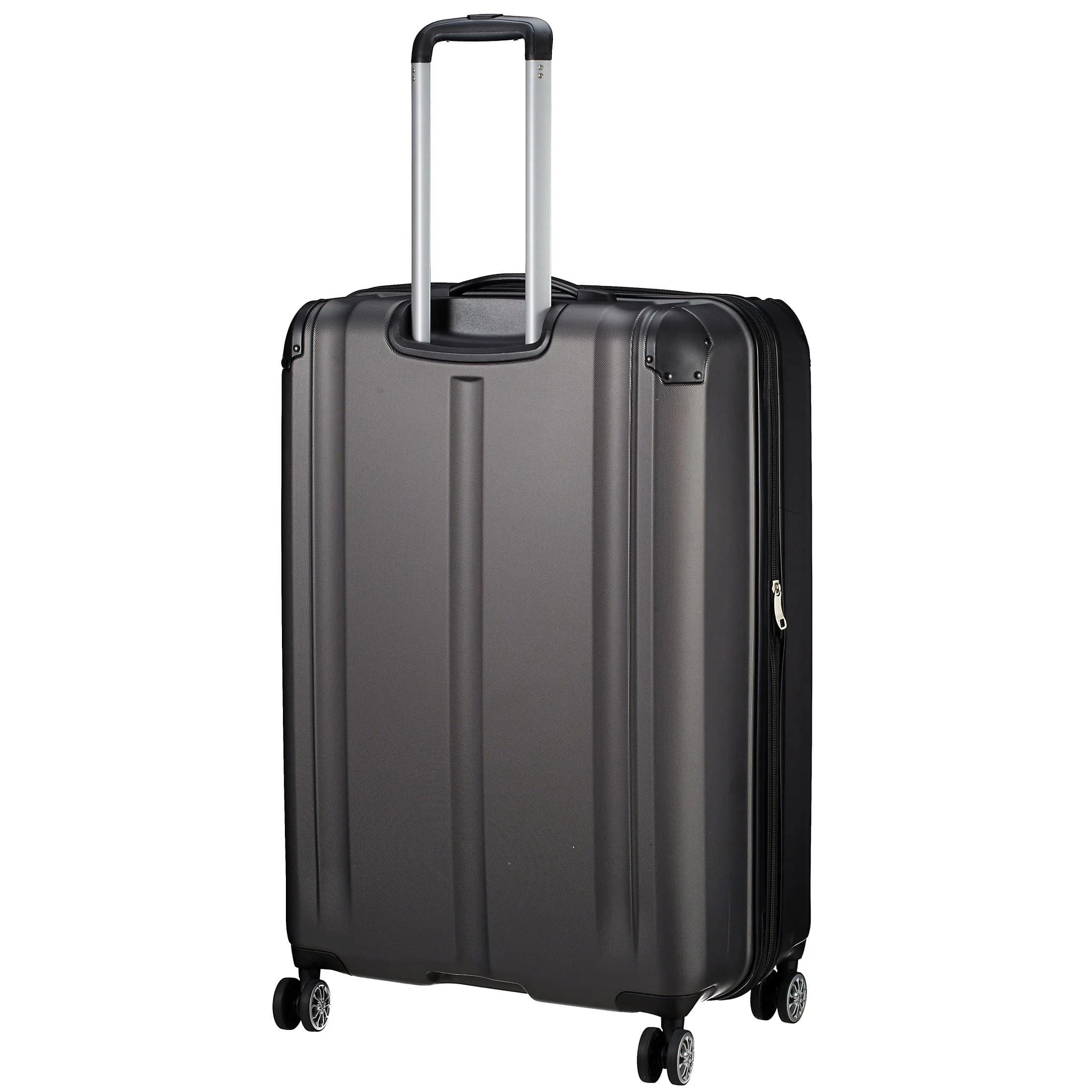 Travelite City 4-Rollen-Trolley 77 cm - anthrazit