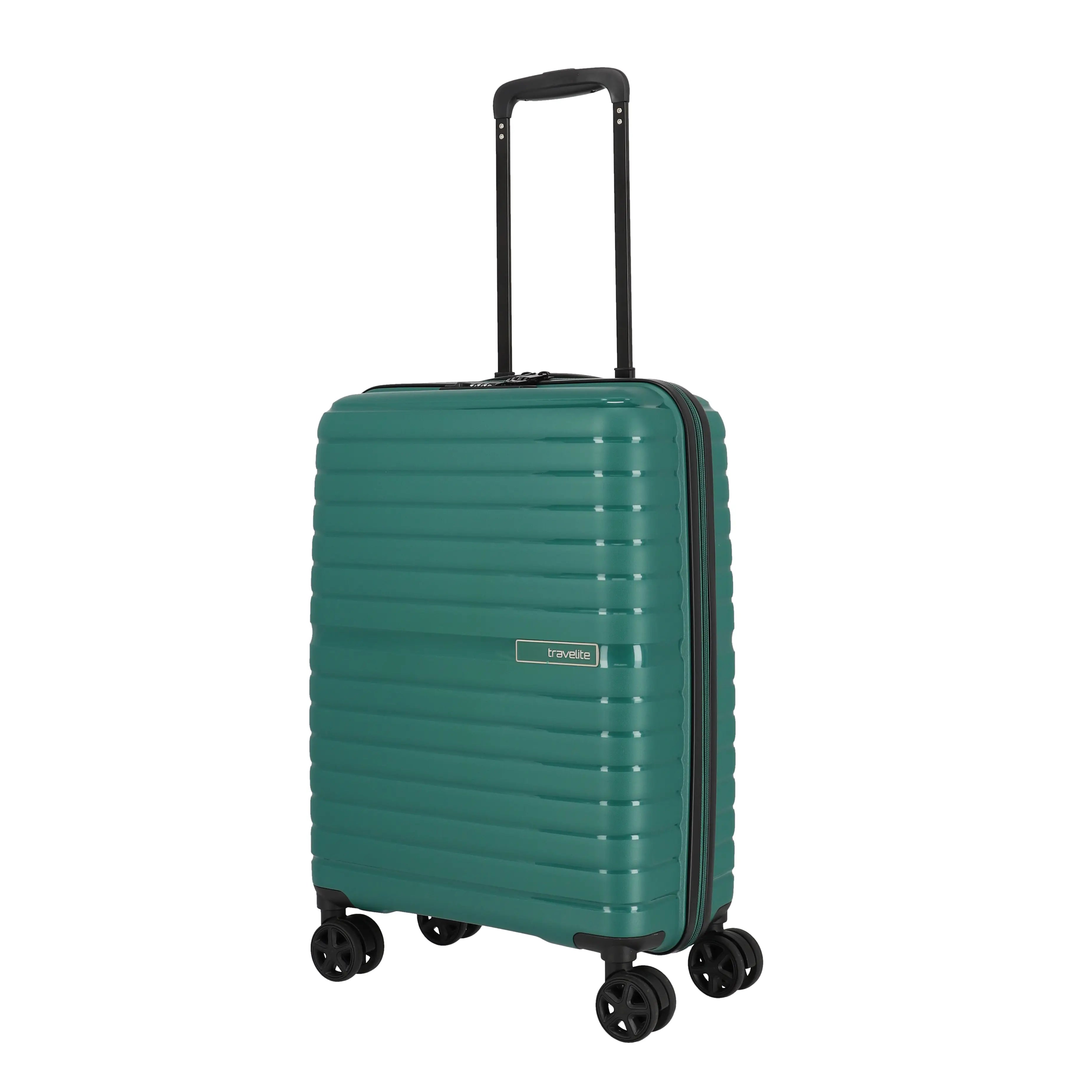 Travelite Trient 4-Rollen Kabinentrolley S 55 cm - Grün