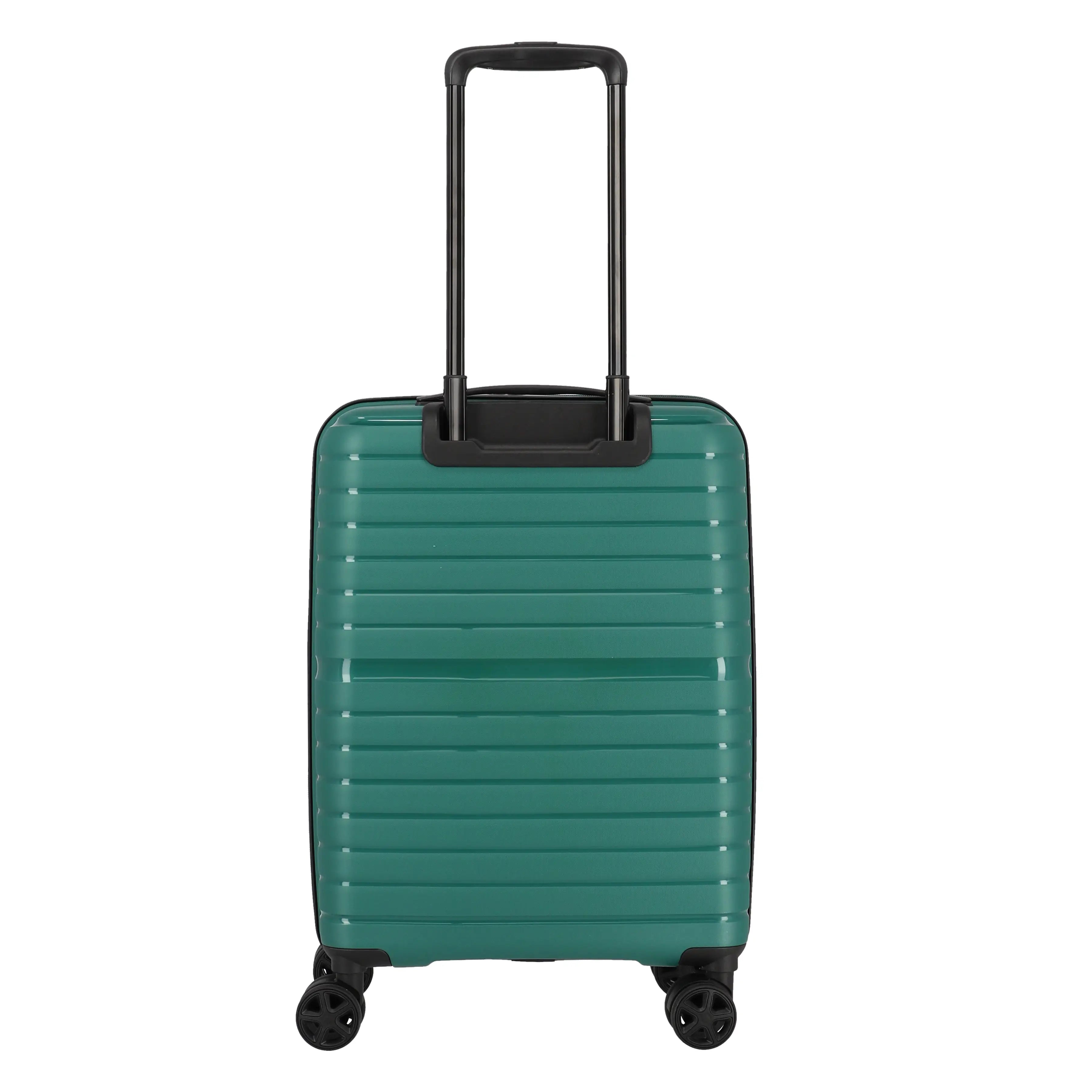 Travelite Trient 4-Rollen Kabinentrolley S 55 cm - Grün