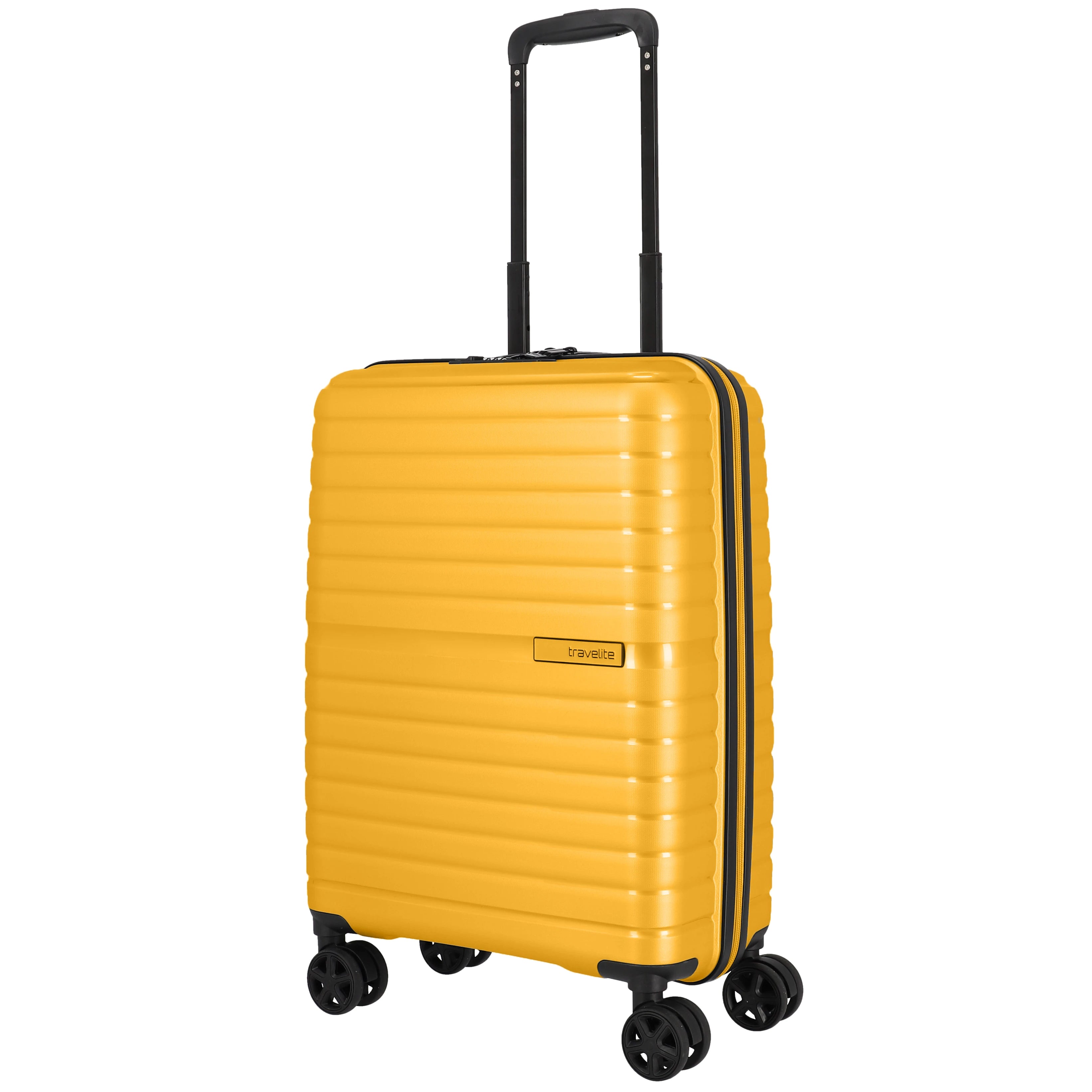 Travelite Trient 4-Rollen Kabinentrolley S 55 cm - Gelb