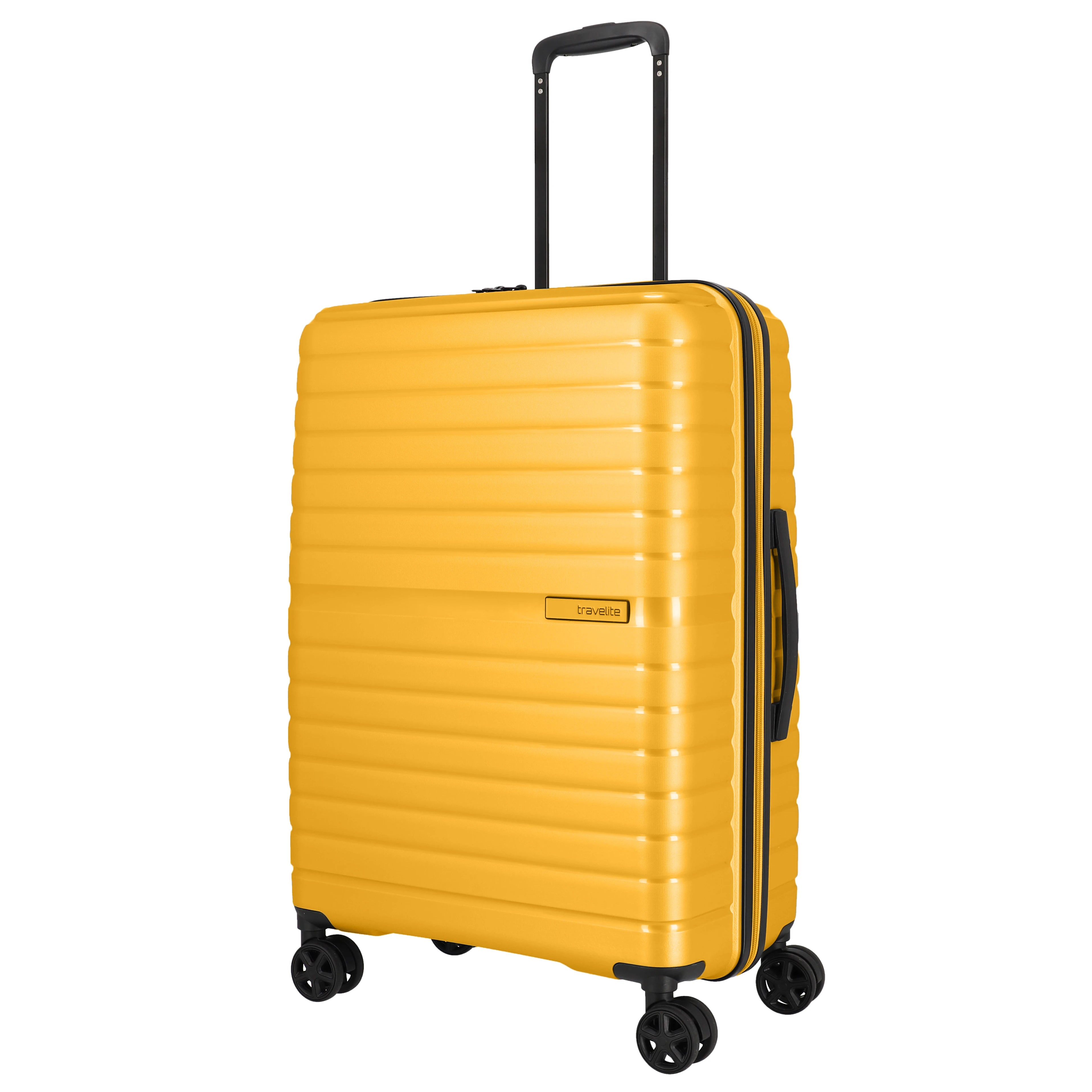 Travelite Trient 4-Rollen Trolley M 66 cm - Gelb