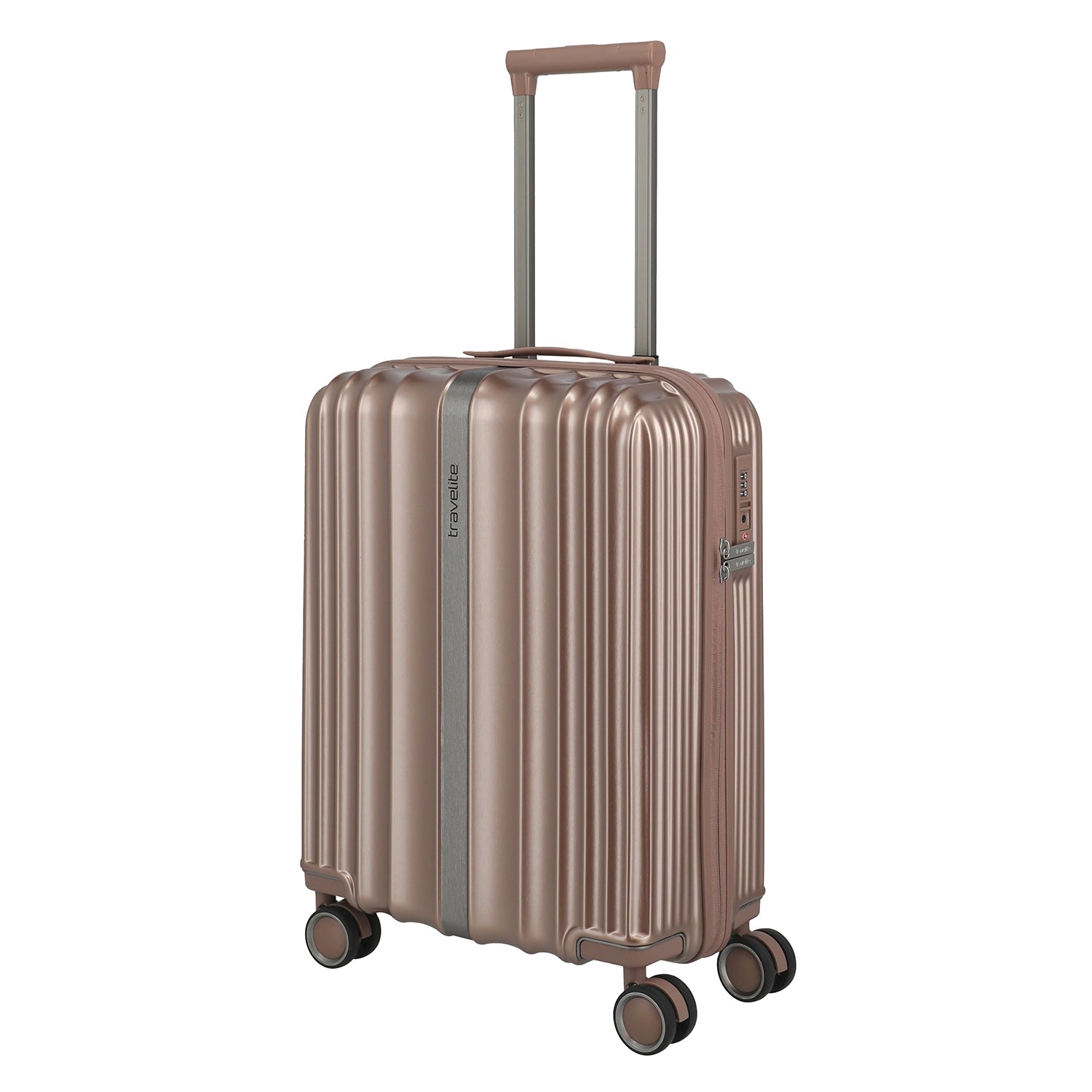 Travelite Paros Kabinentrolley S 55 cm - Capucchino