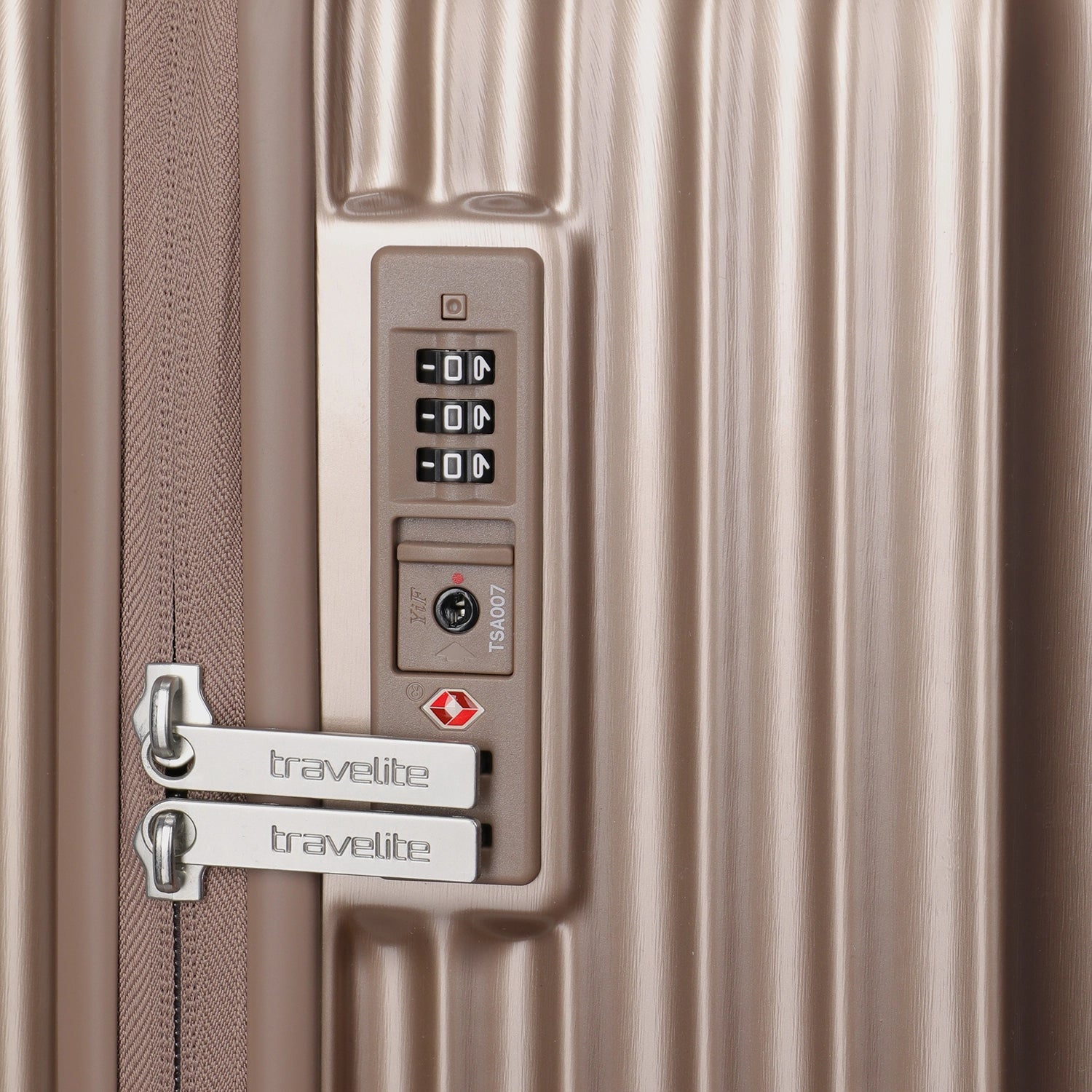 Travelite Paros Kabinentrolley S 55 cm - Capucchino