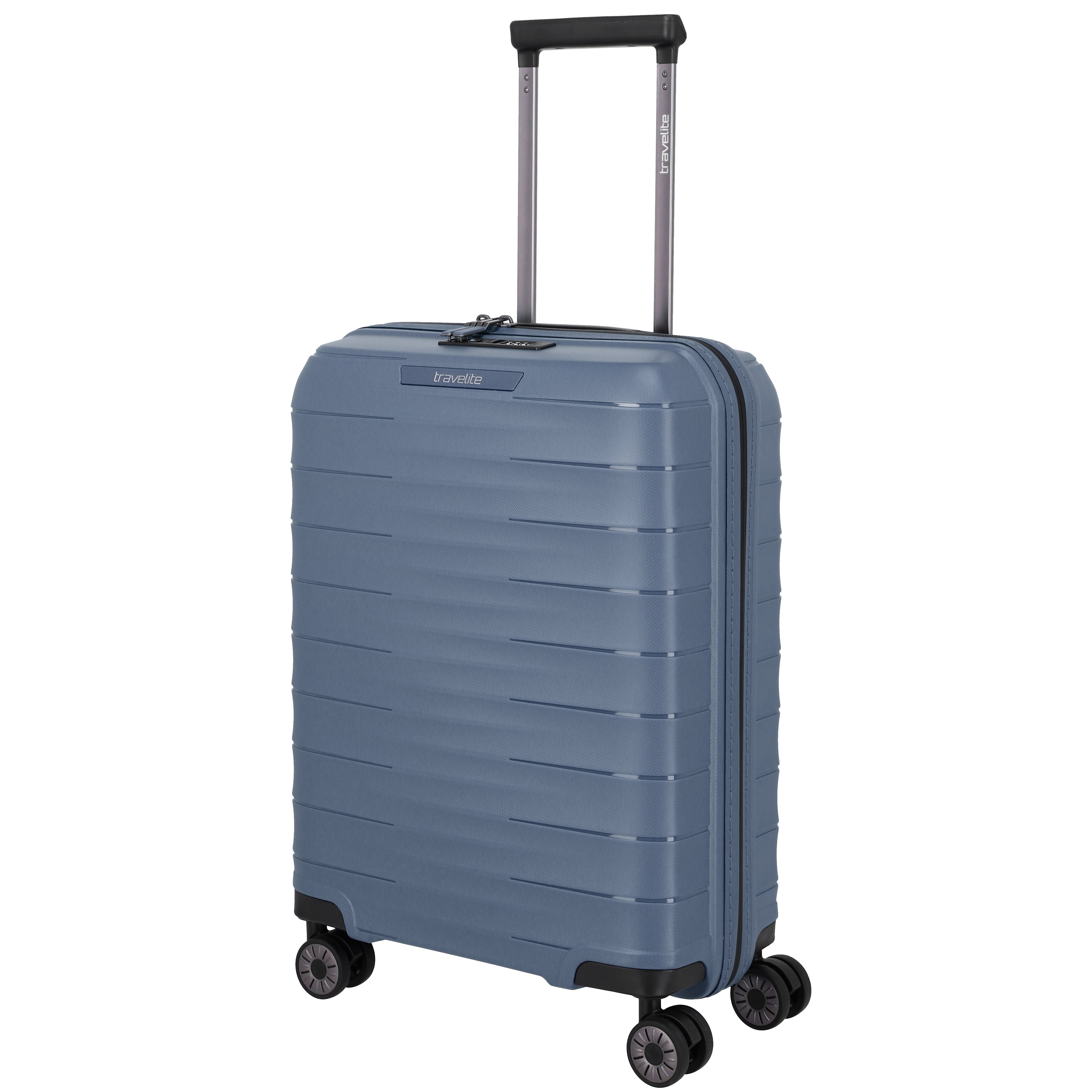 Travelite Mooby 4-Rollen Trolley 55 cm - Marine