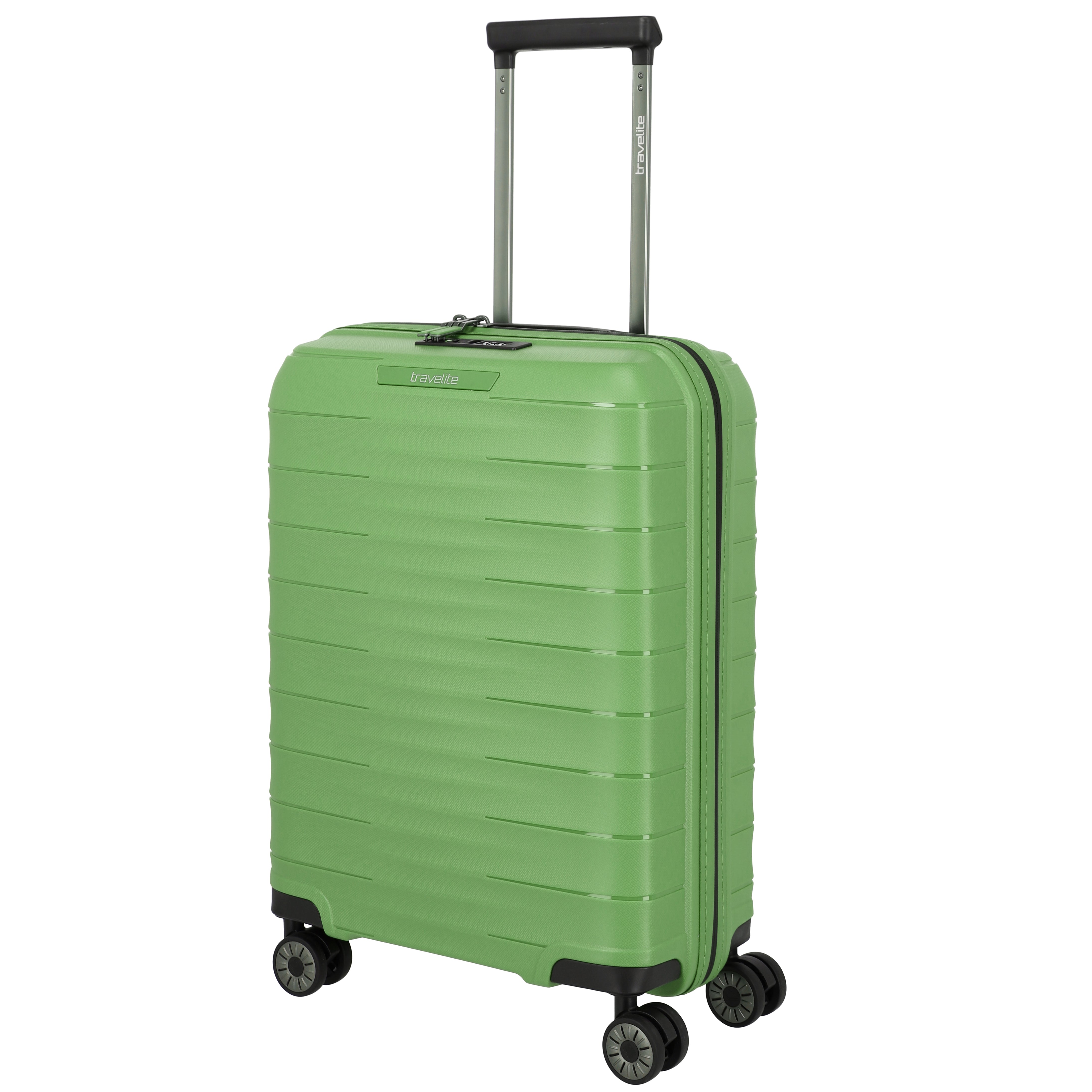 Travelite Mooby 4-Rollen Trolley 55 cm - Grün