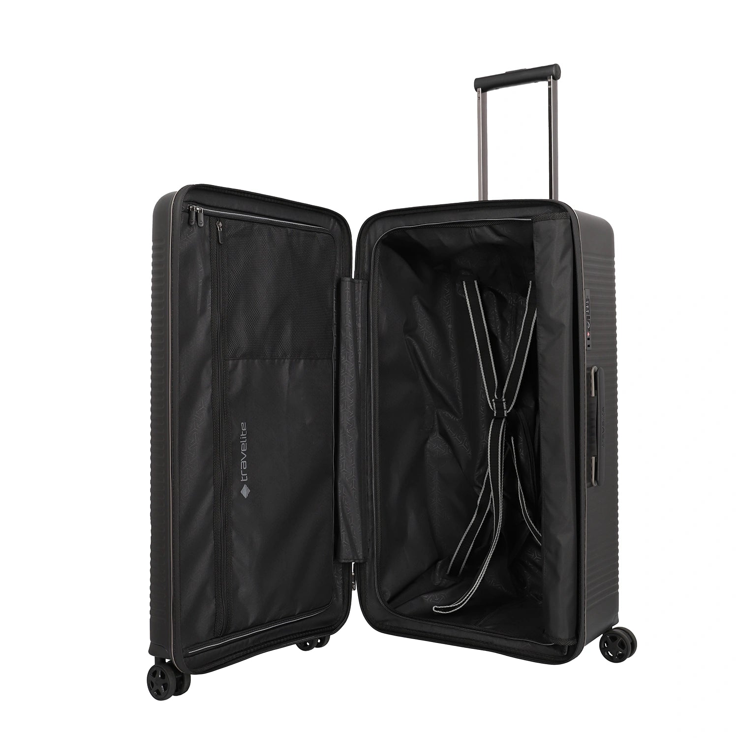 Travelite Roomer 4-Rollen Trunk L 78 cm - Aqua