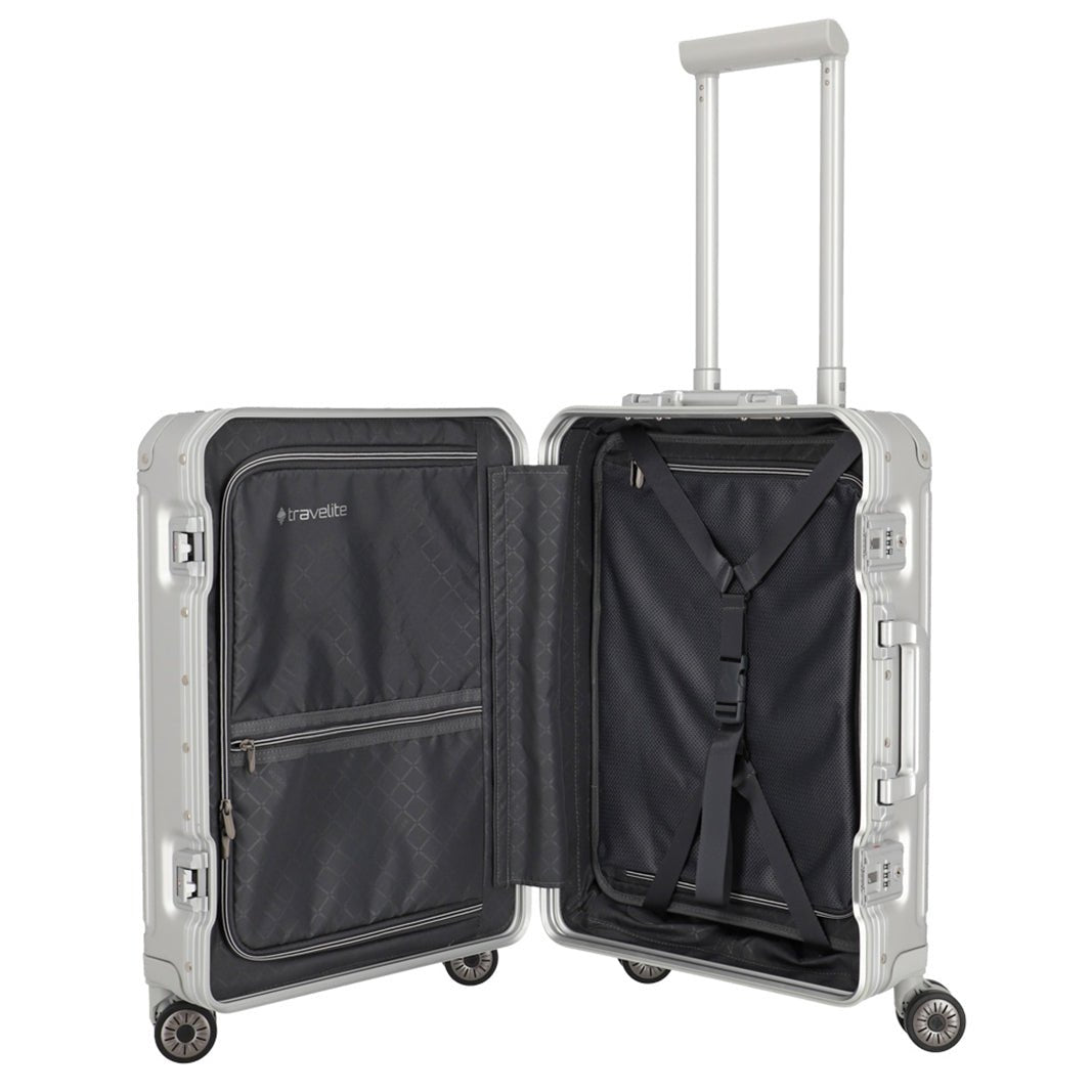 Travelite Next 4-wheel trolley S 55 cm - black