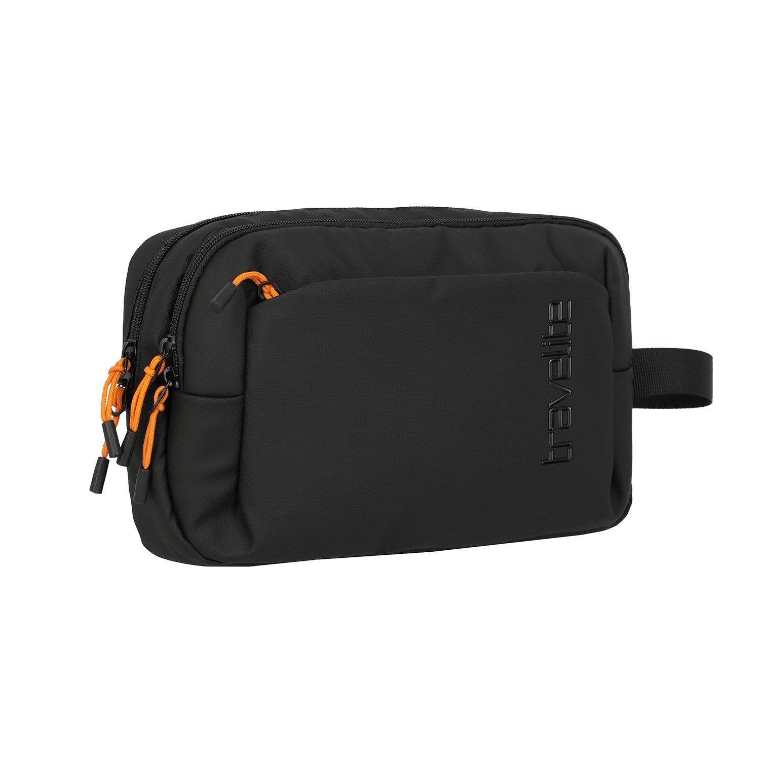 Travelite Briize Kulturtasche 25 cm - Seitenansicht zeigt kompakte Form