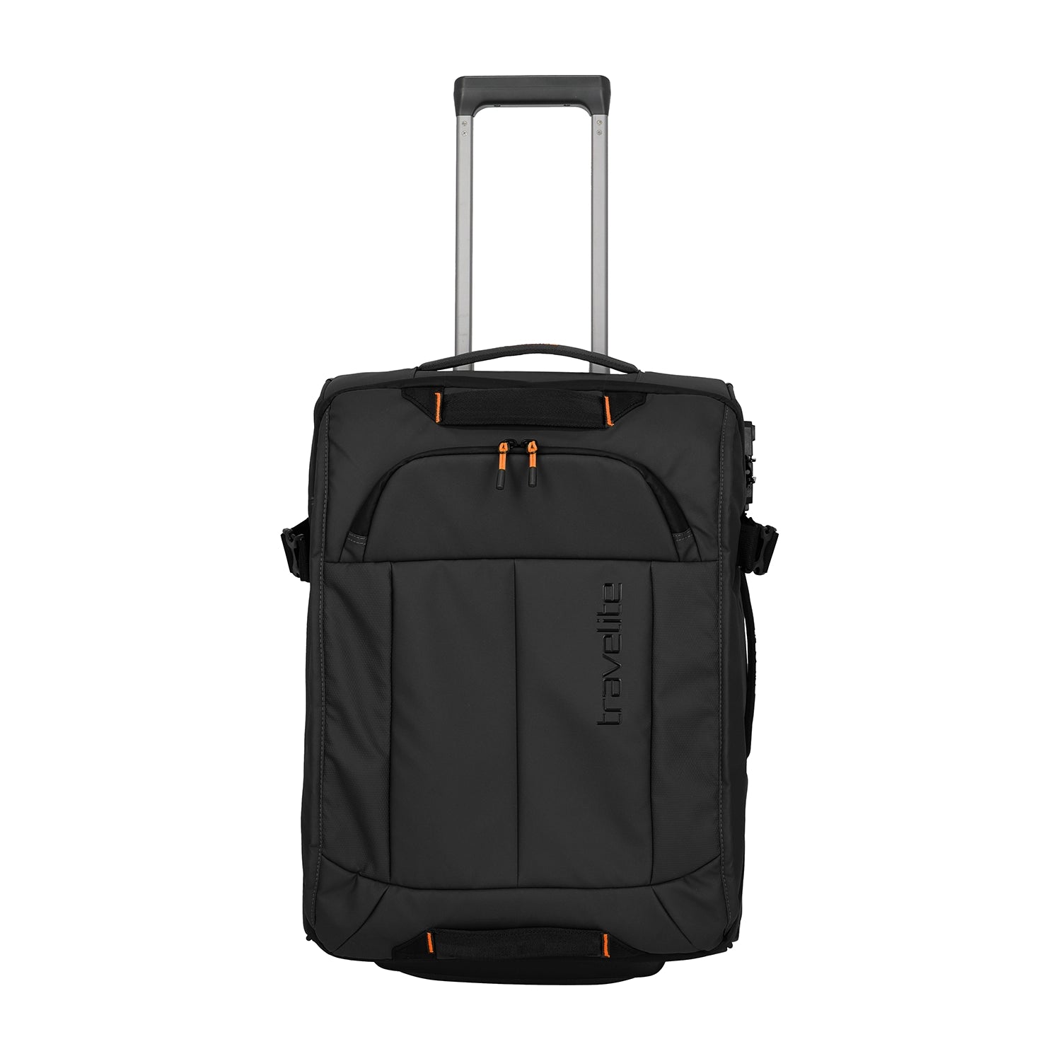 Travelite Briize Rollenreisetasche 55 cm - Frontansicht mit Reißverschlussfach