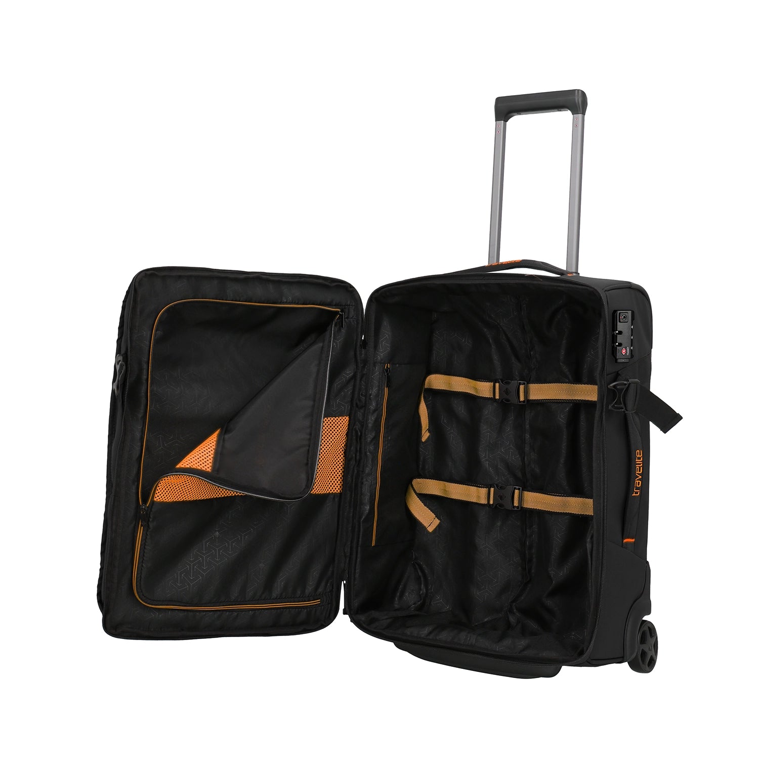 Travelite Briize Rollenreisetasche 55 cm Hemdenfach und weitere Fächer innen