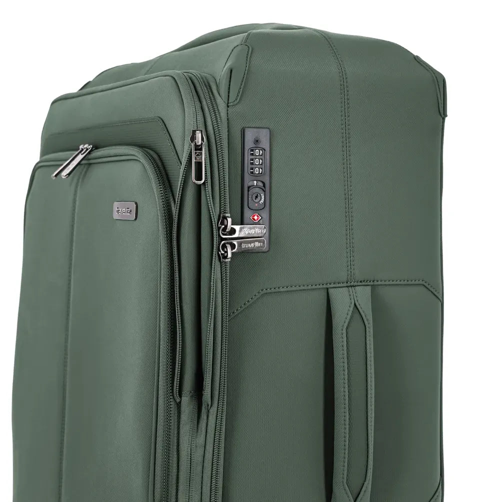 Travelite Priima 4-Rollen Trolley L 79 cm - Schwarz
