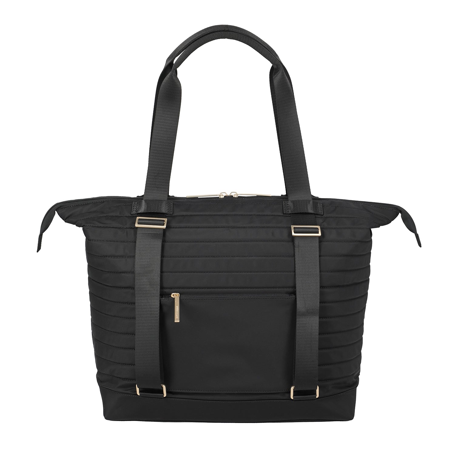 Rückansicht Shopper schwarz STEPP Barbara & Travelite mit RV Fach aussen