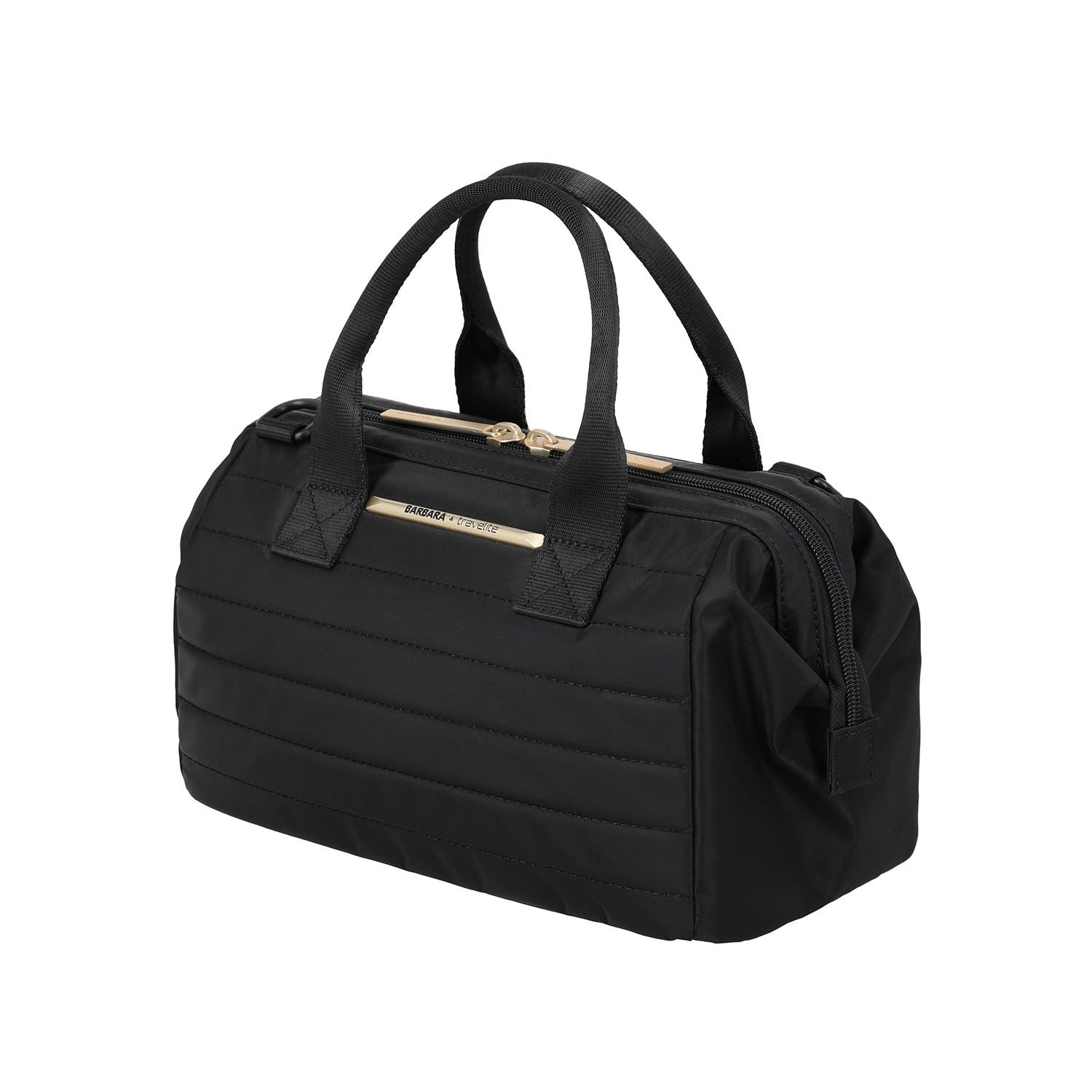BARBARA & travelite Stepp Cosmetic Bag 27 cm - Black