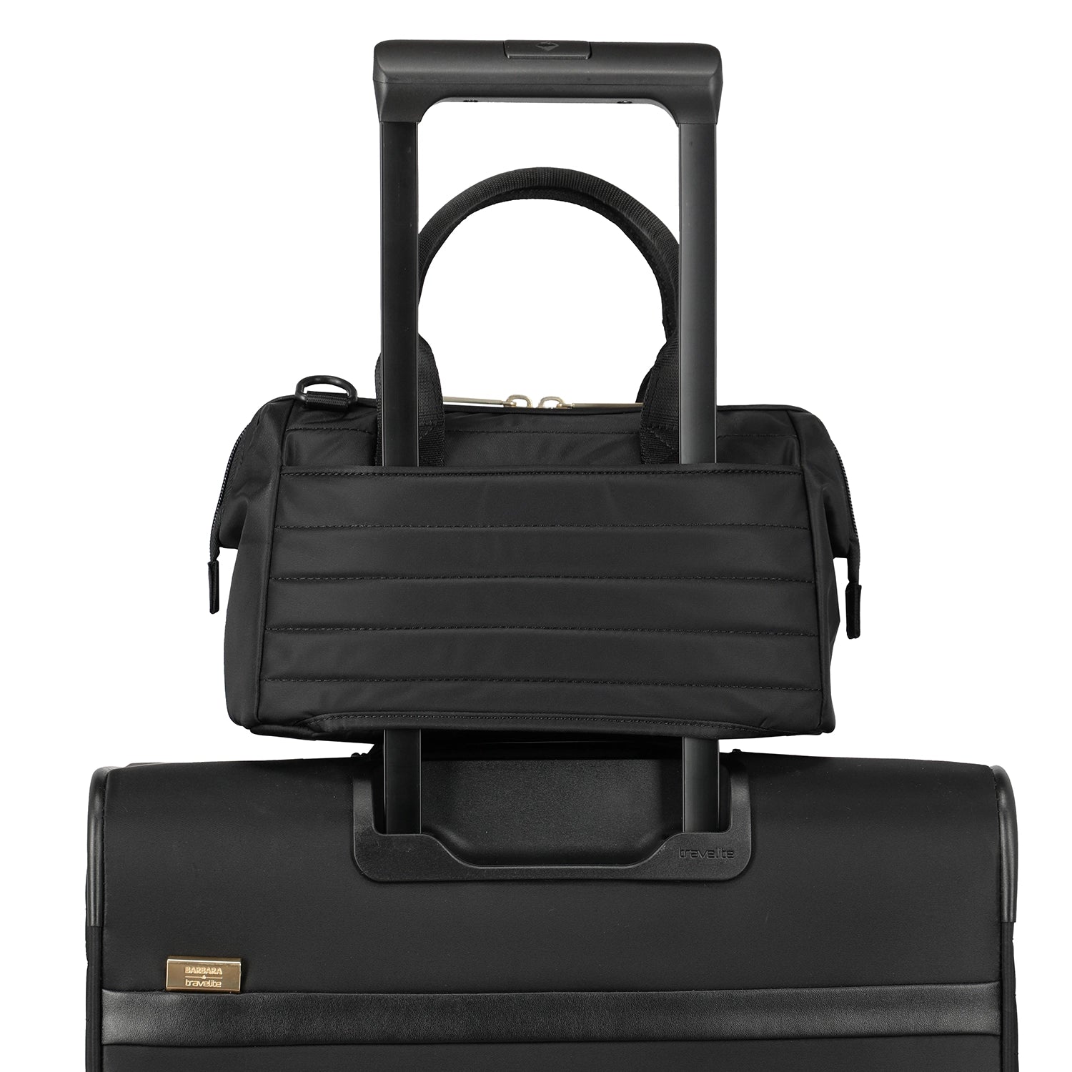 Aufstecksystem Kosmetiktasche Barbara / Travelite in schwarz