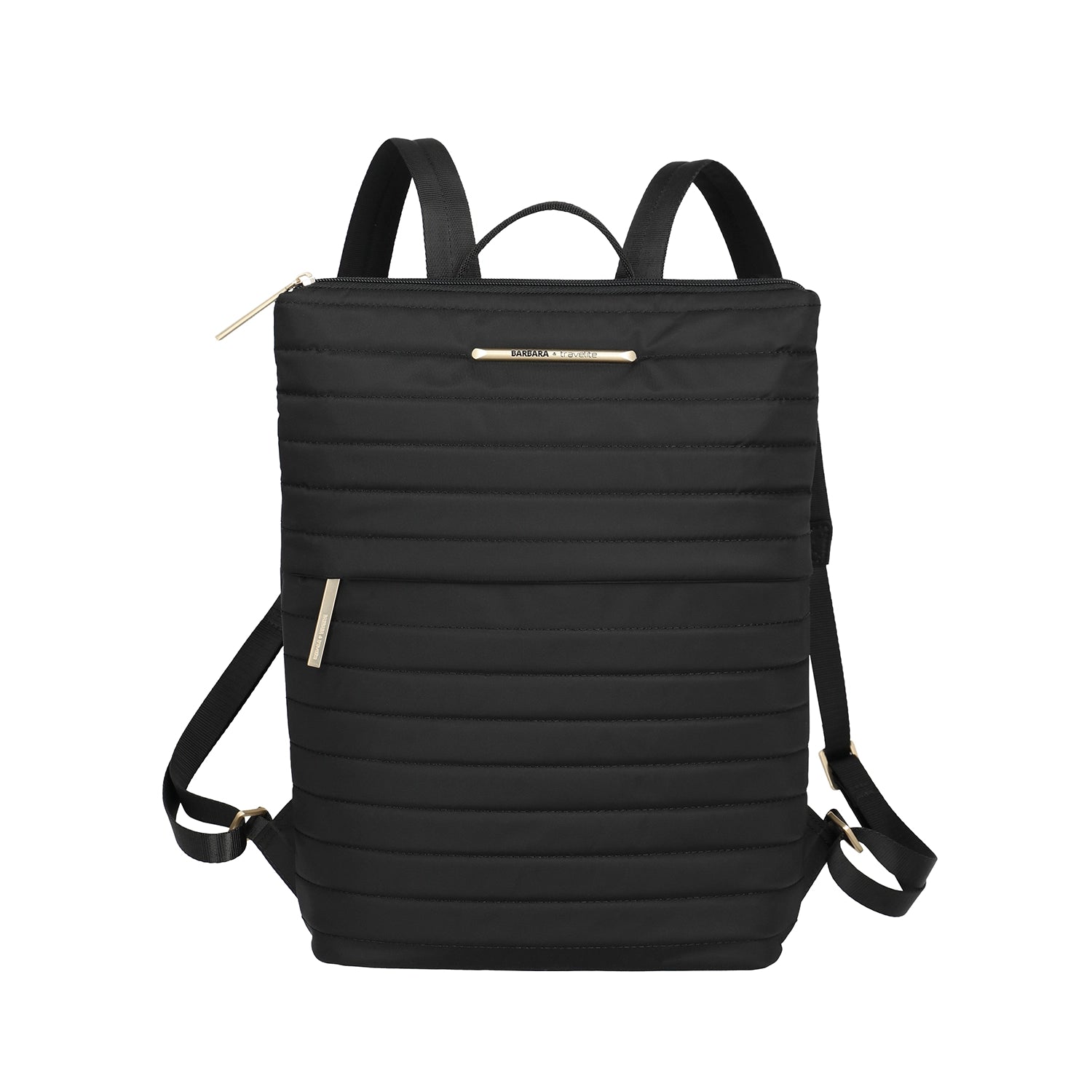 Vorderansicht Rucksack Stepp Barbara / Travelite in schwarz