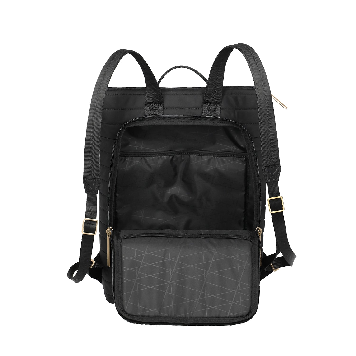 Offenes RV Fach hinten Rucksack Stepp Barbara / Travelite in schwarz