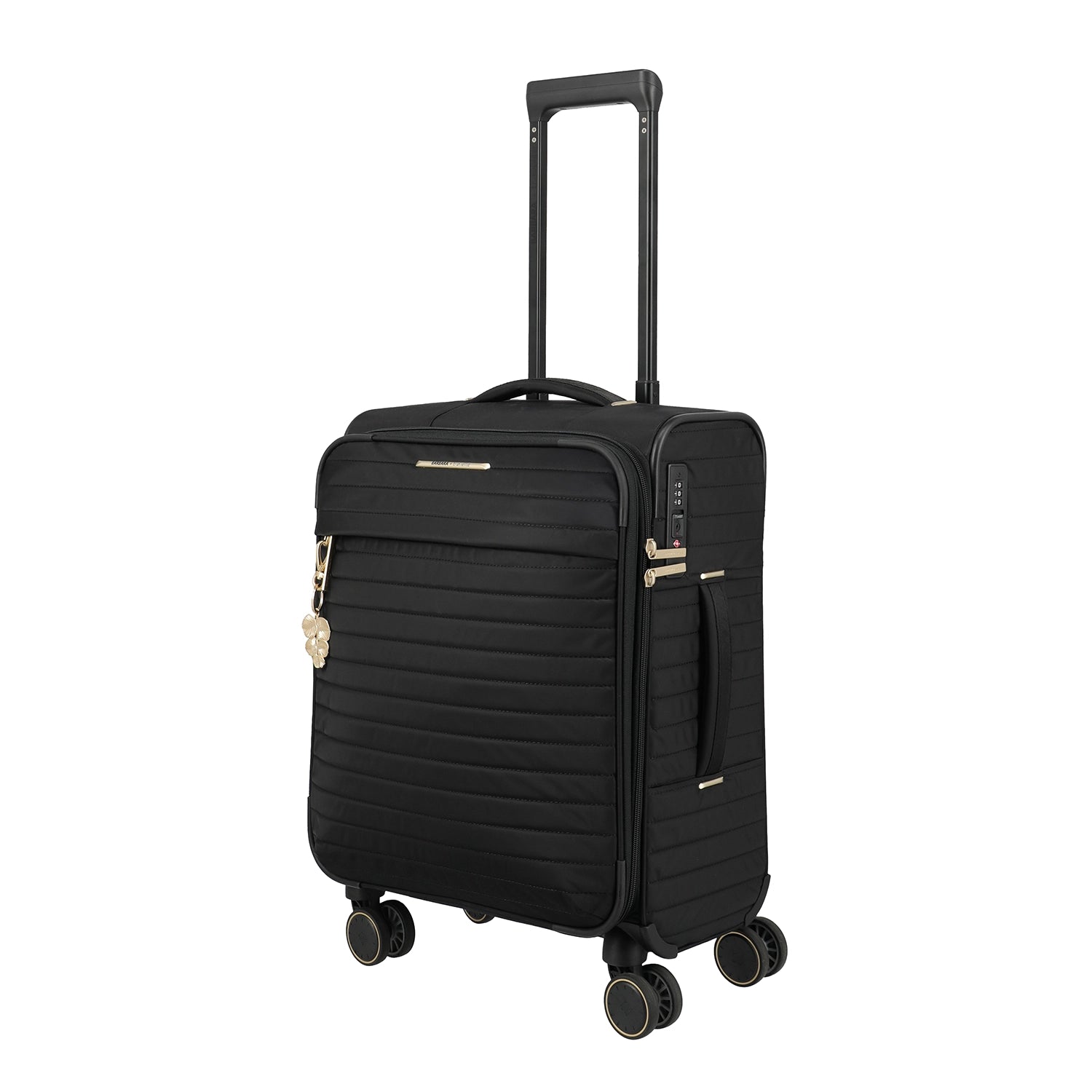 BARBARA & travelite Stepp 4-wheel trolley S 55 cm - black