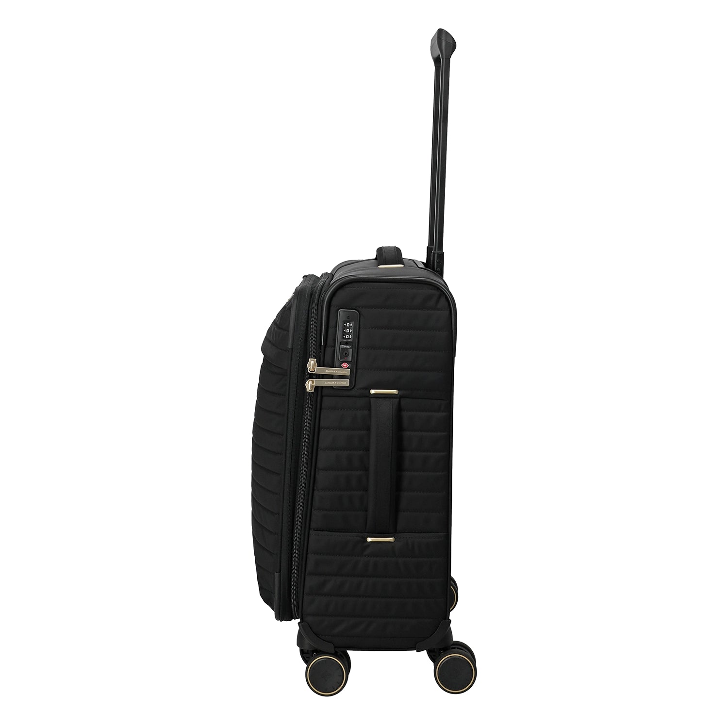 BARBARA & travelite Stepp 4-Rad Trolley S 55 cm - Satin Nude