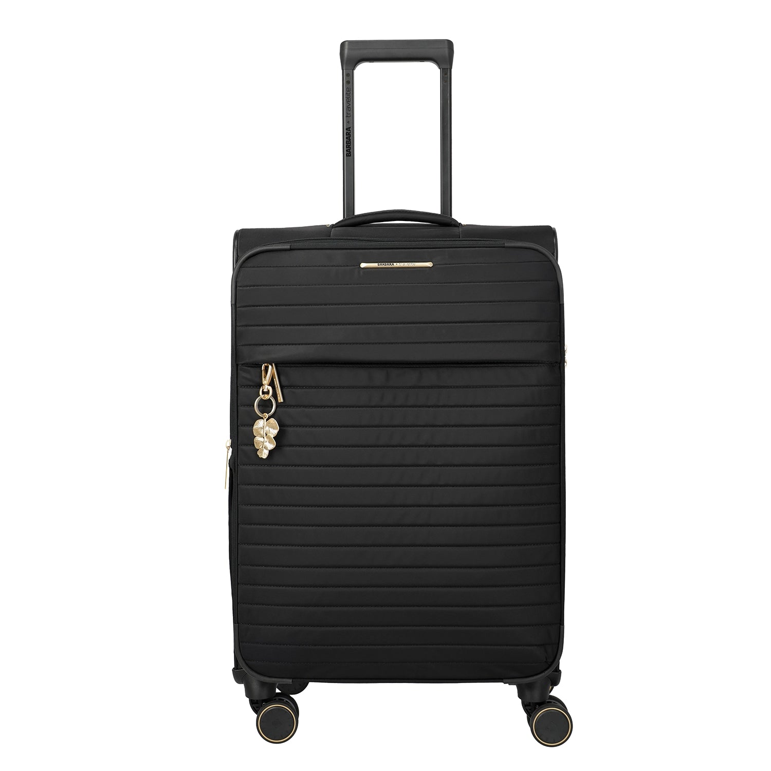 BARBARA & travelite Stepp 4-Rad Trolley M 68 cm - Satin Nude