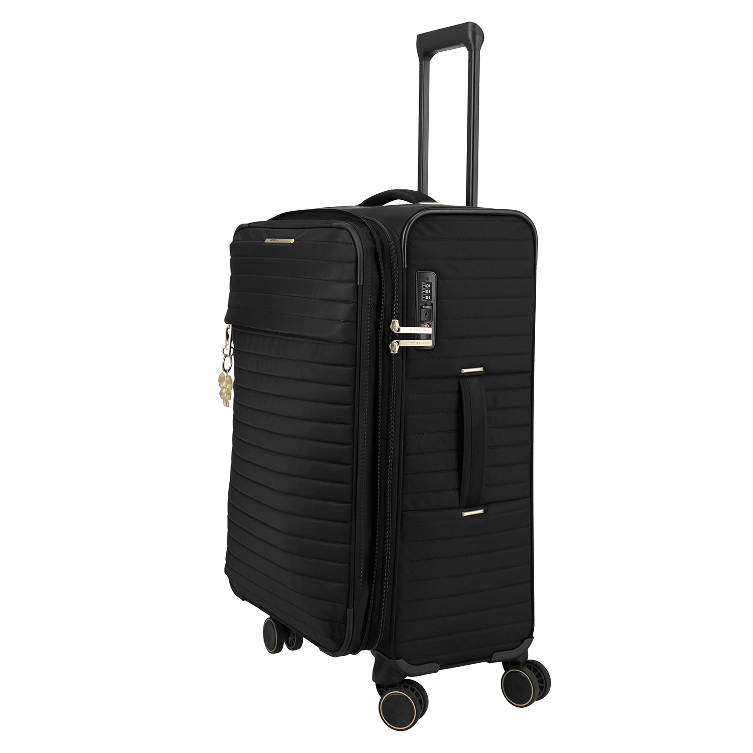 BARBARA & travelite Stepp 4-Rad Trolley M 68 cm - Satin Nude