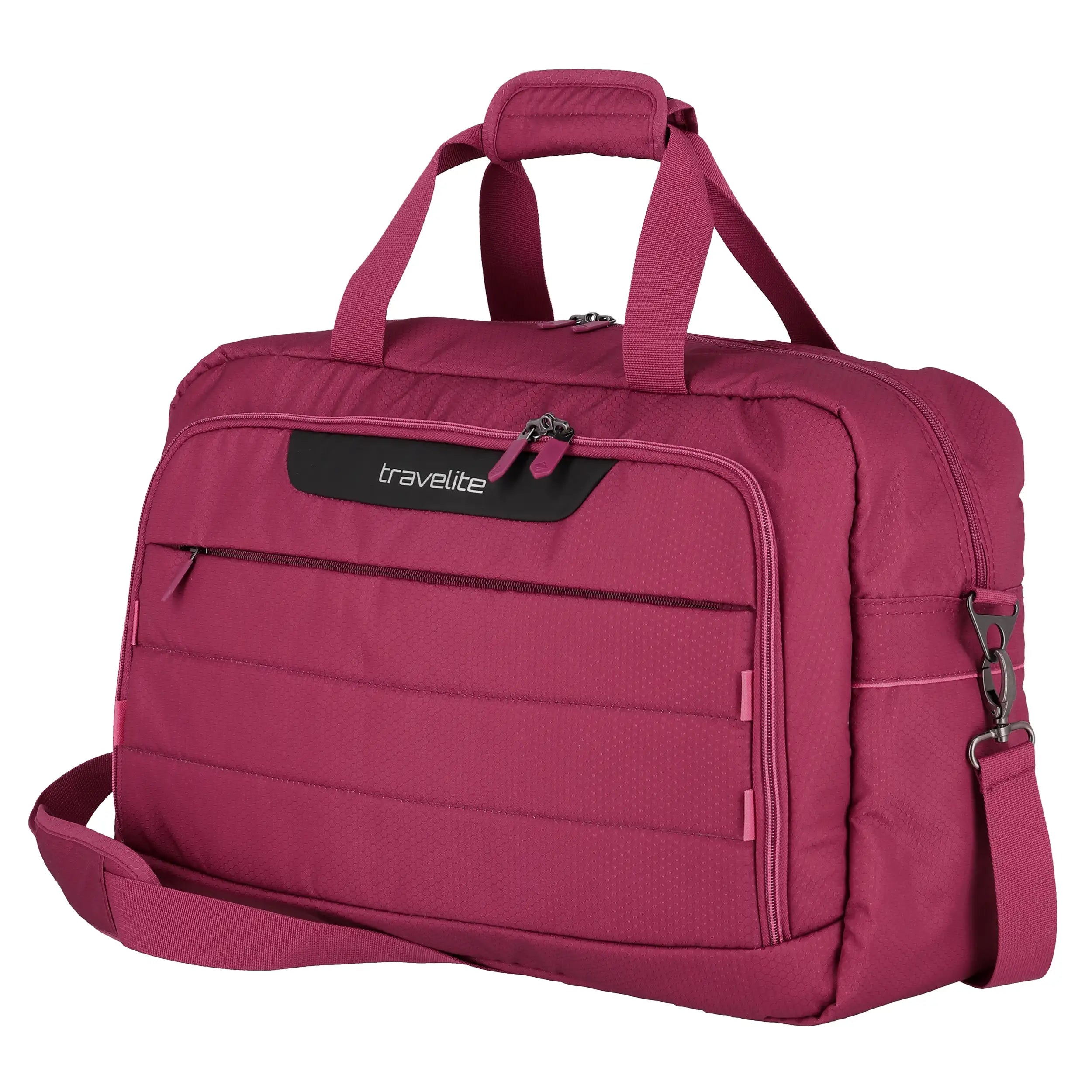 Travelite Skaii Weekender 49 cm - abendrot - Tragegriffe - Vorderansicht