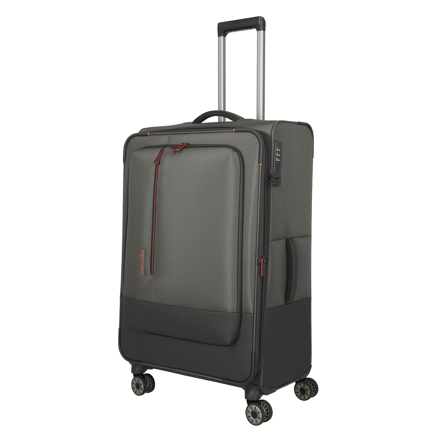 Travelite Crosslite 5.0 4-wheel trolley L 77 cm - Olive