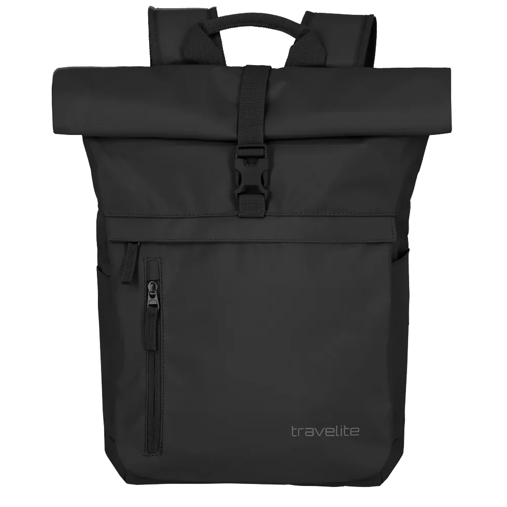 Travelite Basics Rollup Rucksack 60 cm - Schwarz