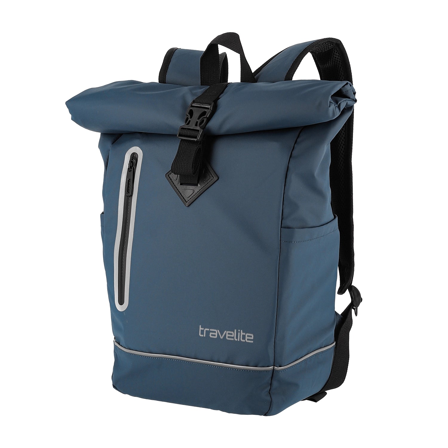 Travelite Basics Roll-Up Rucksack Plane 48 cm - Marine