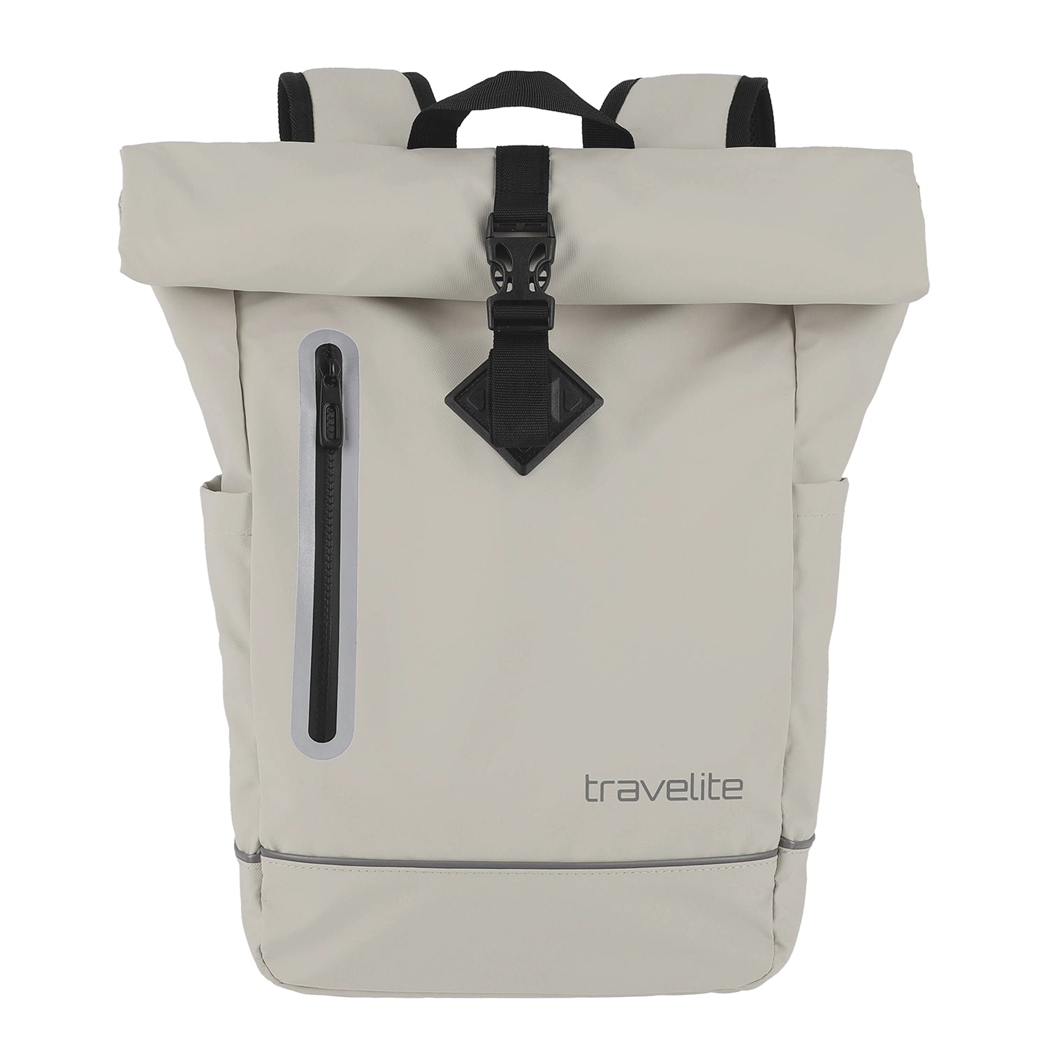 Travelite Basics Roll-Up Rucksack Plane 48 cm - Elfenbein
