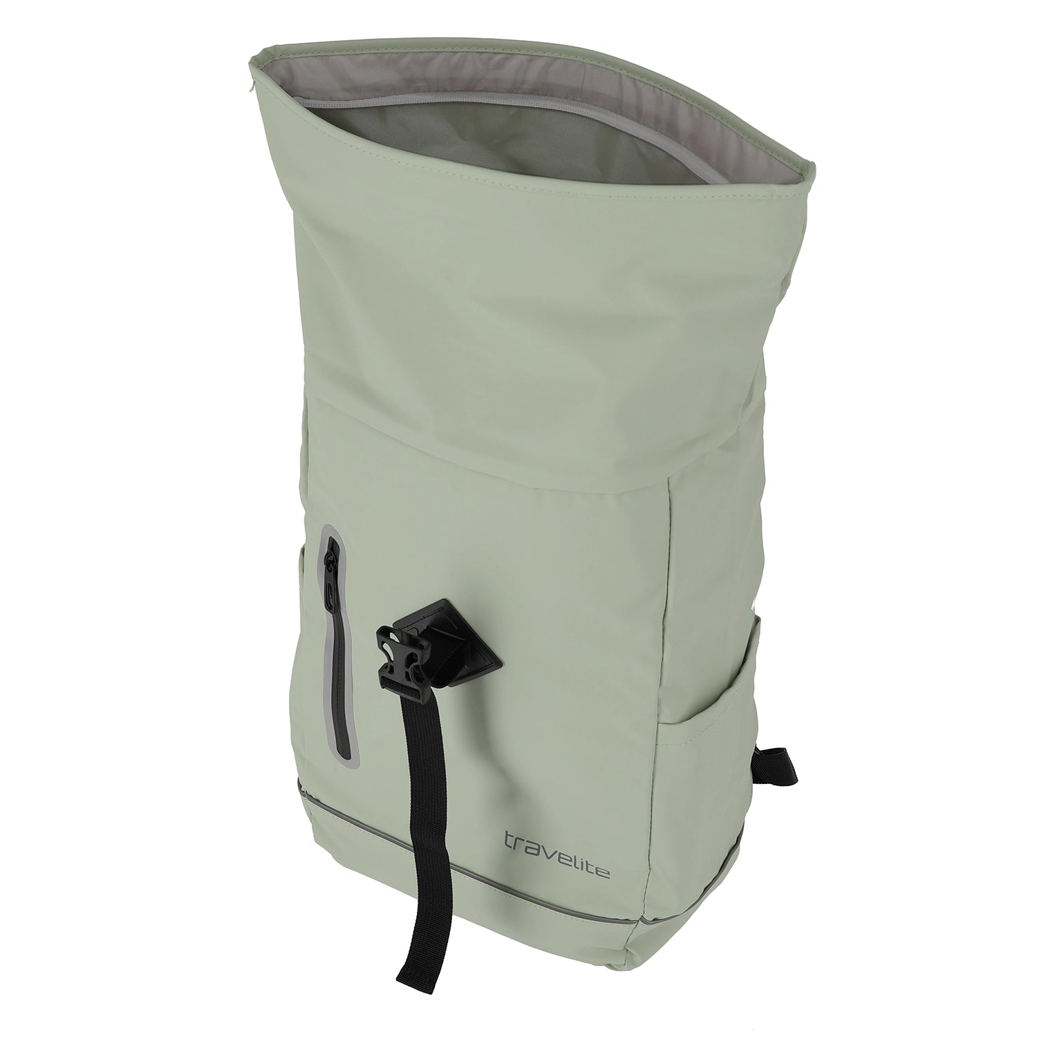 Travelite Basics Roll-Up Rucksack Plane 48 cm - Hellgrün